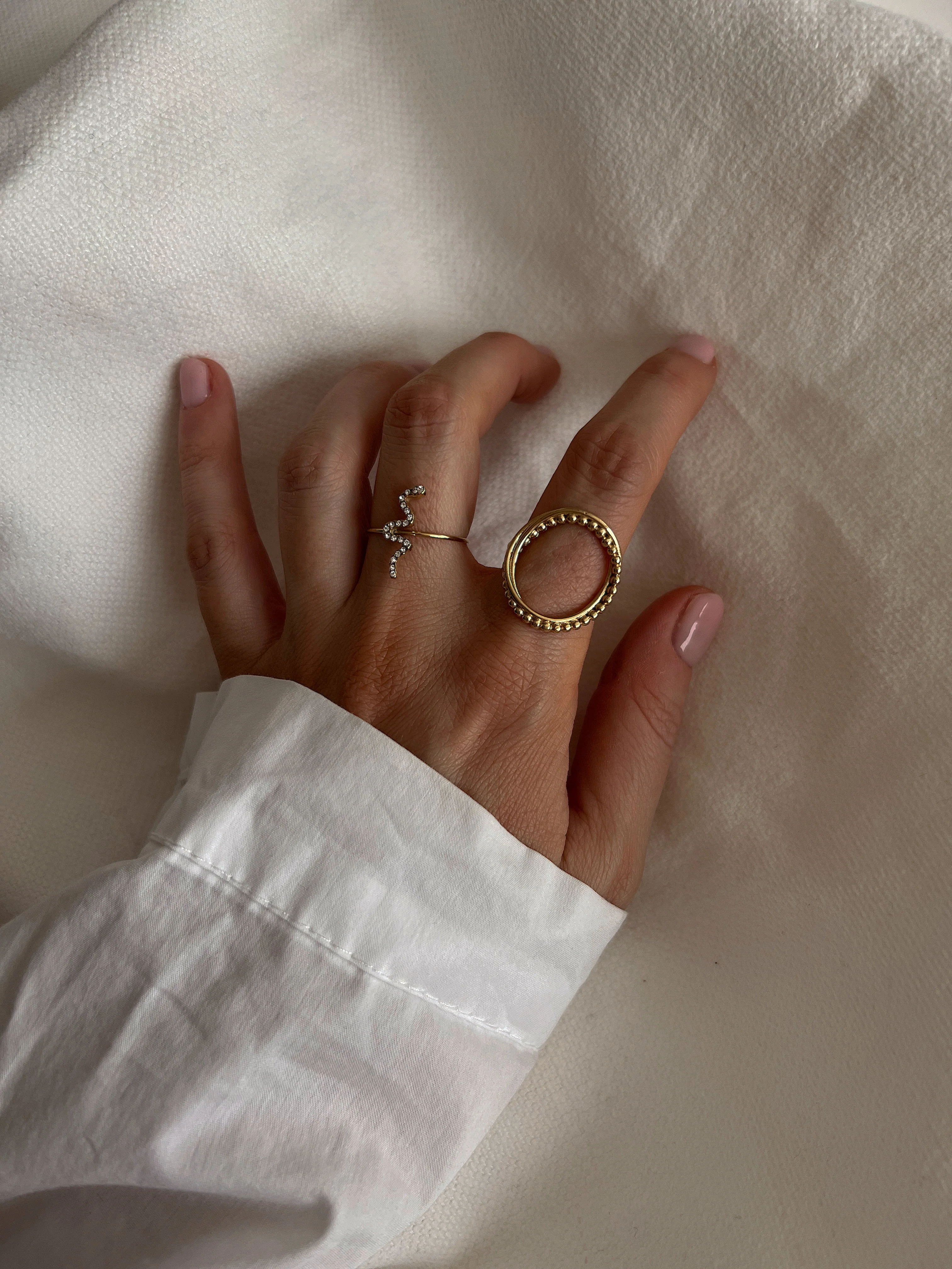 Bague Amyn - dorée - Image 2