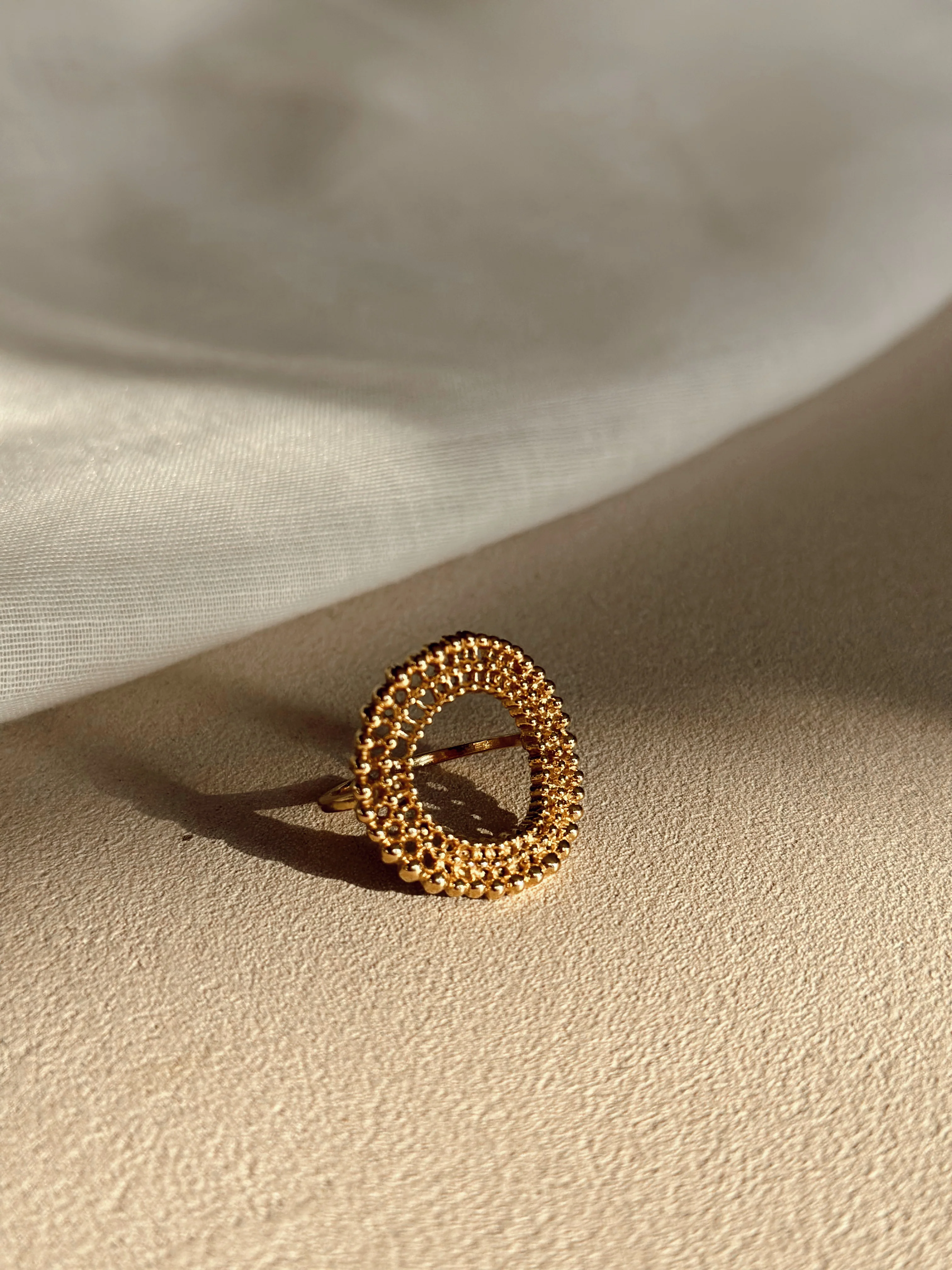 Bague Dasou - dorée - Image 5