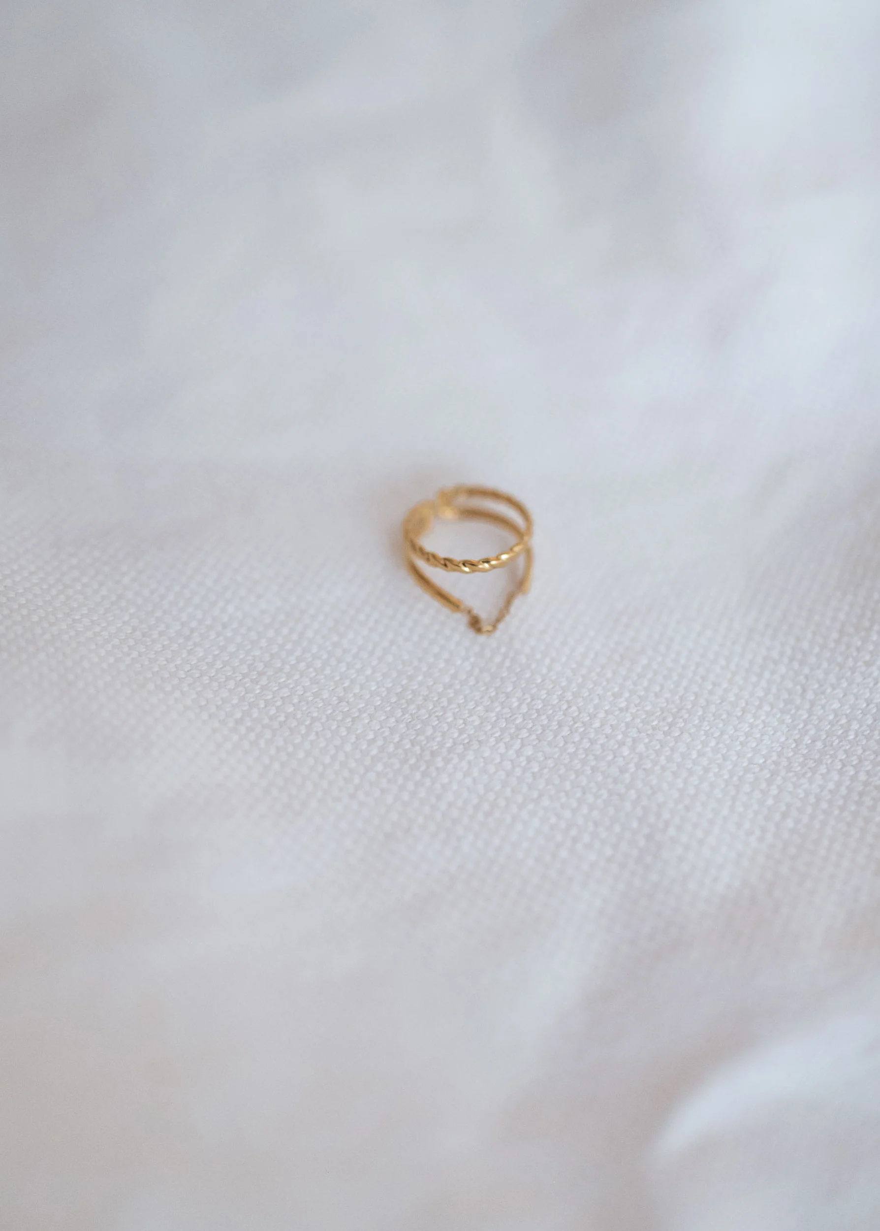 Bague Tilya - dorée - Image 4