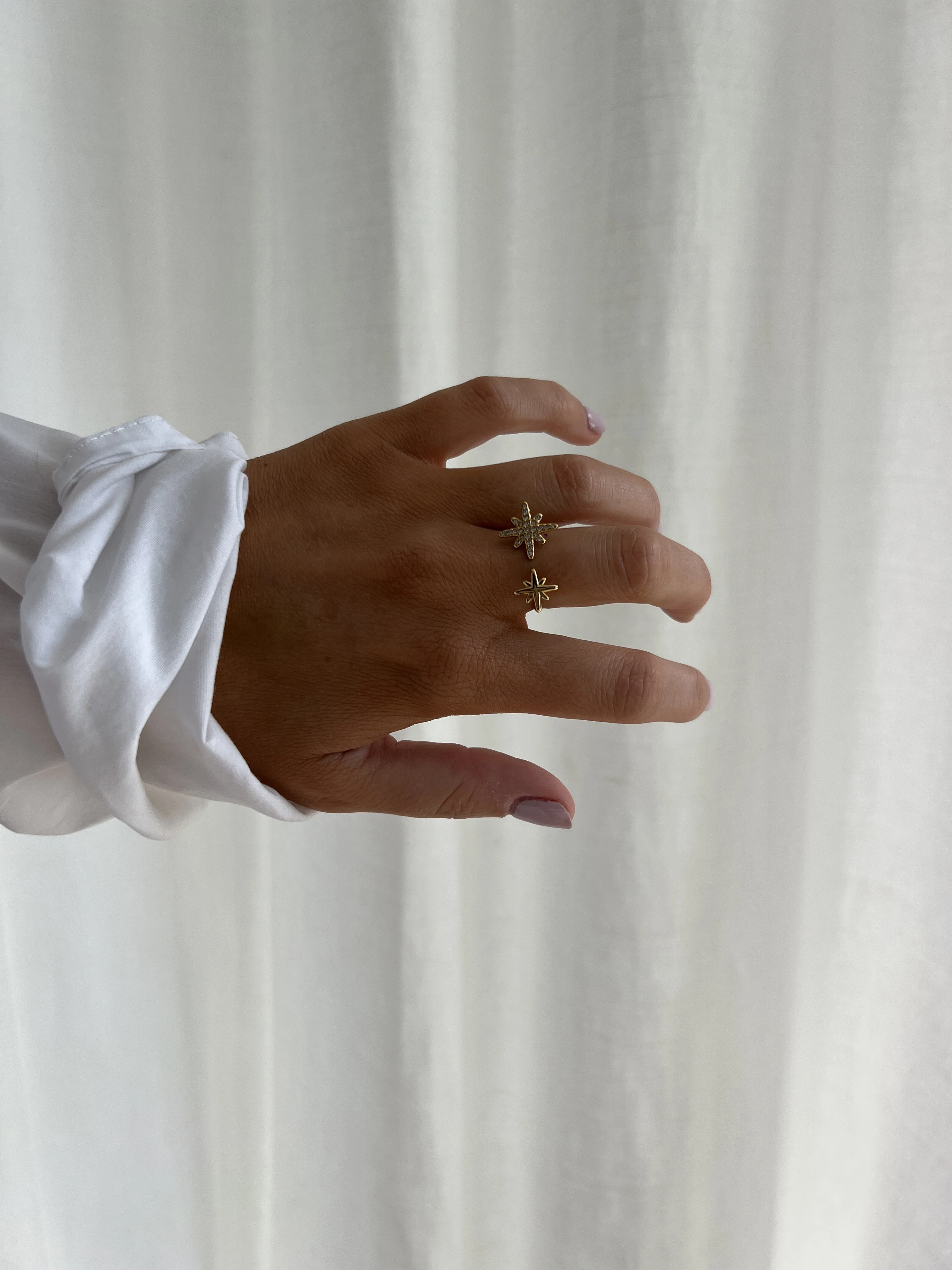 Bague Vilma - dorée - Image 6