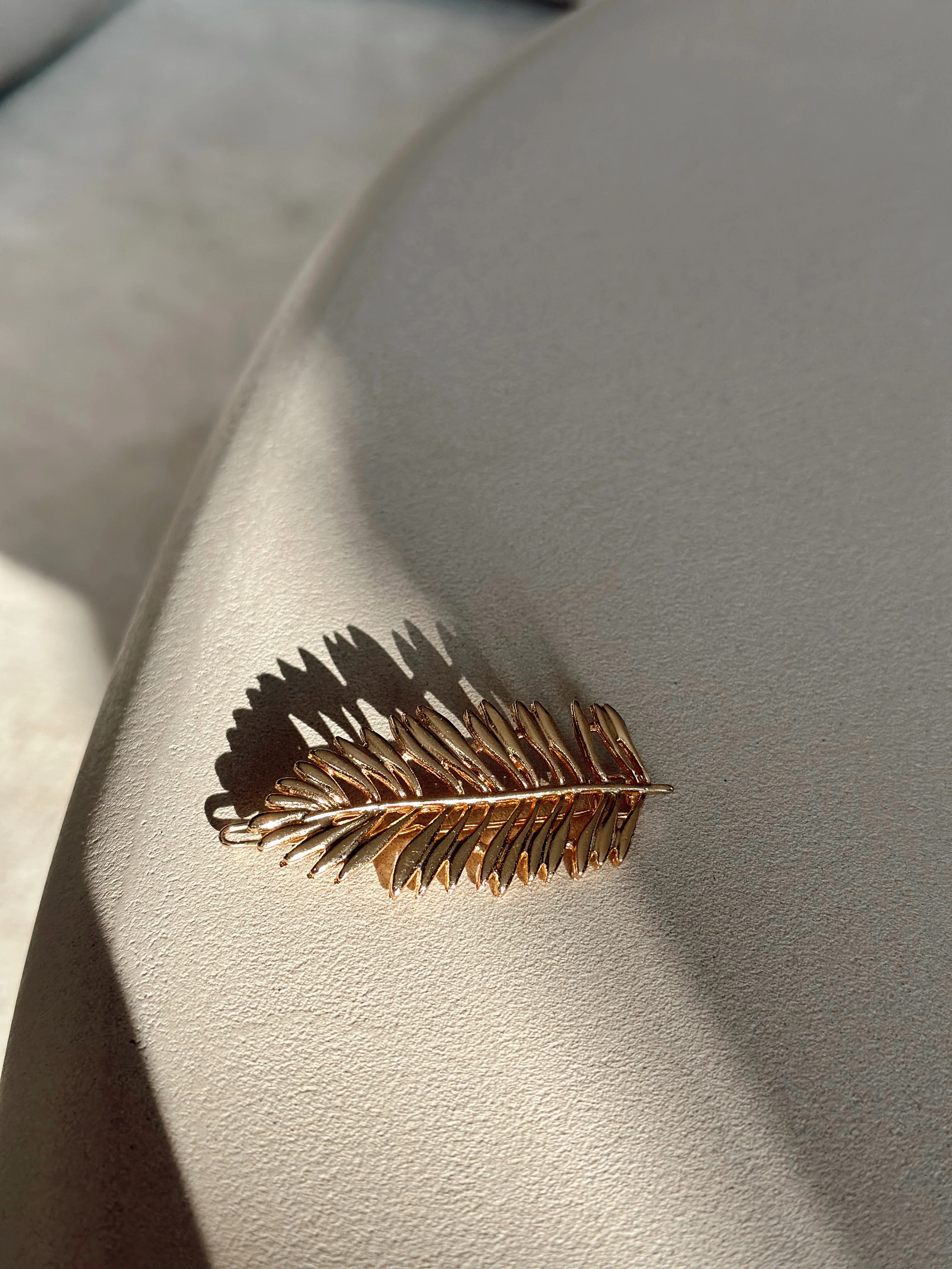 Barrette Cannes - dorée - Image 5