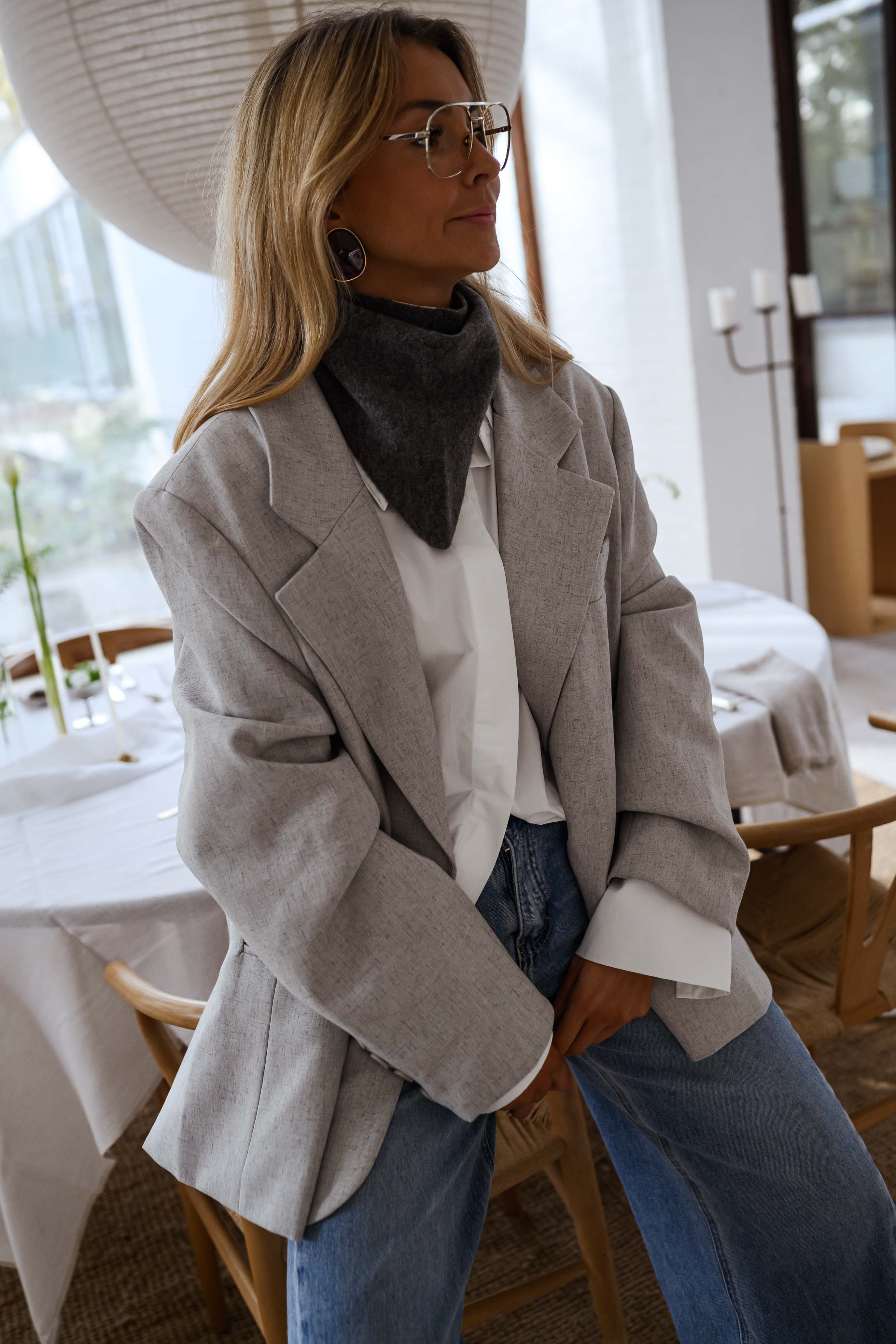 Blazer Galia - gris - Image 3