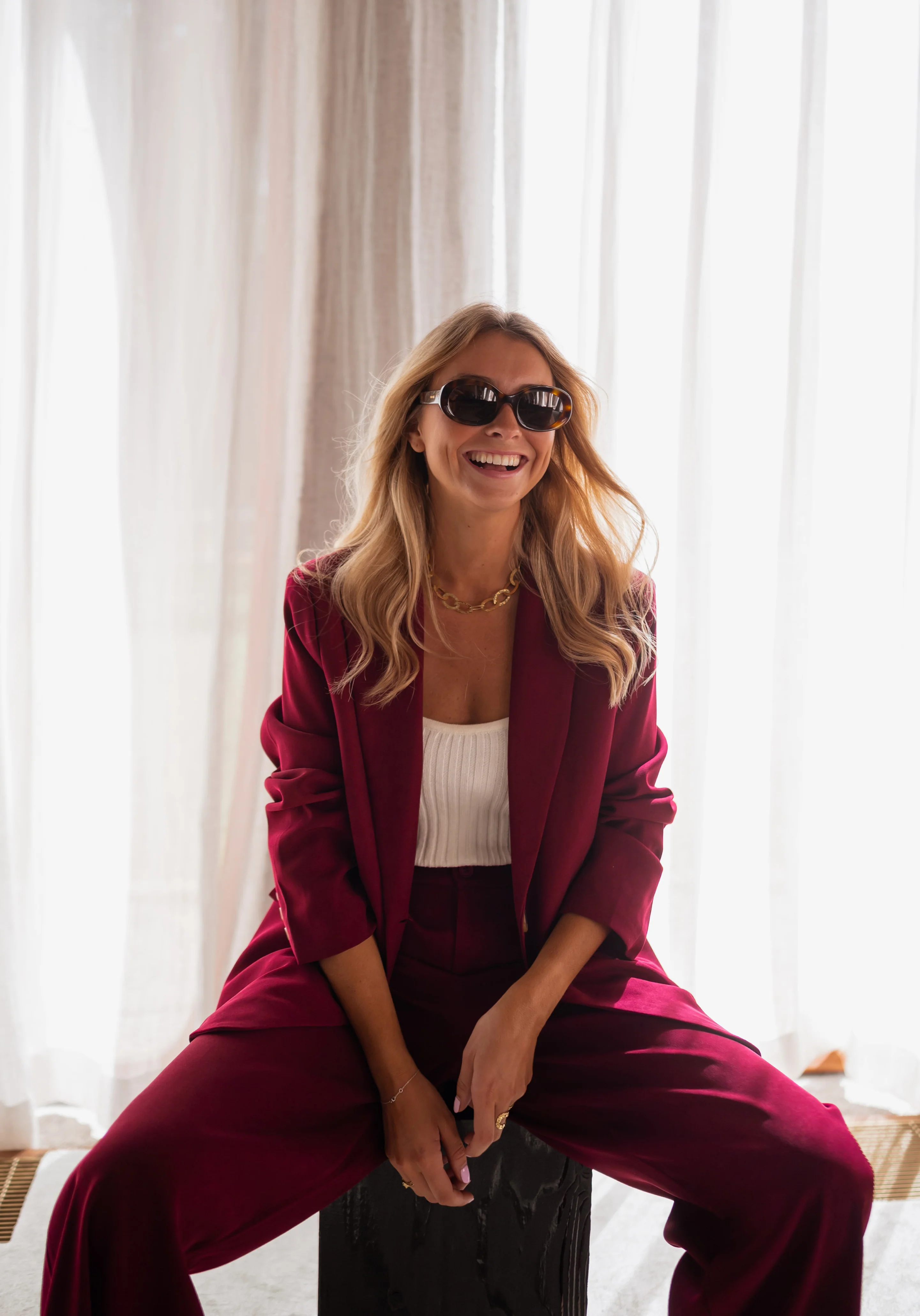 Blazer Wesley - bordeaux - Image 4