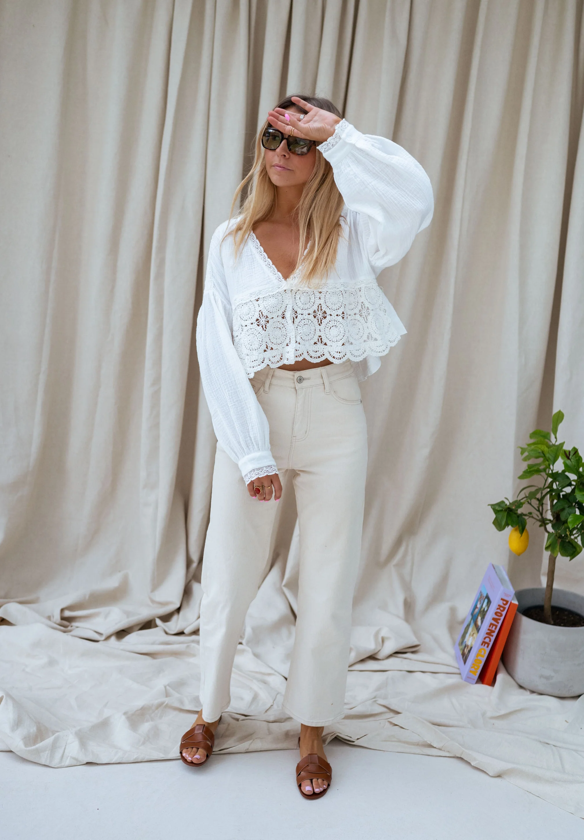 Blouse Aldo - écrue - Image 5