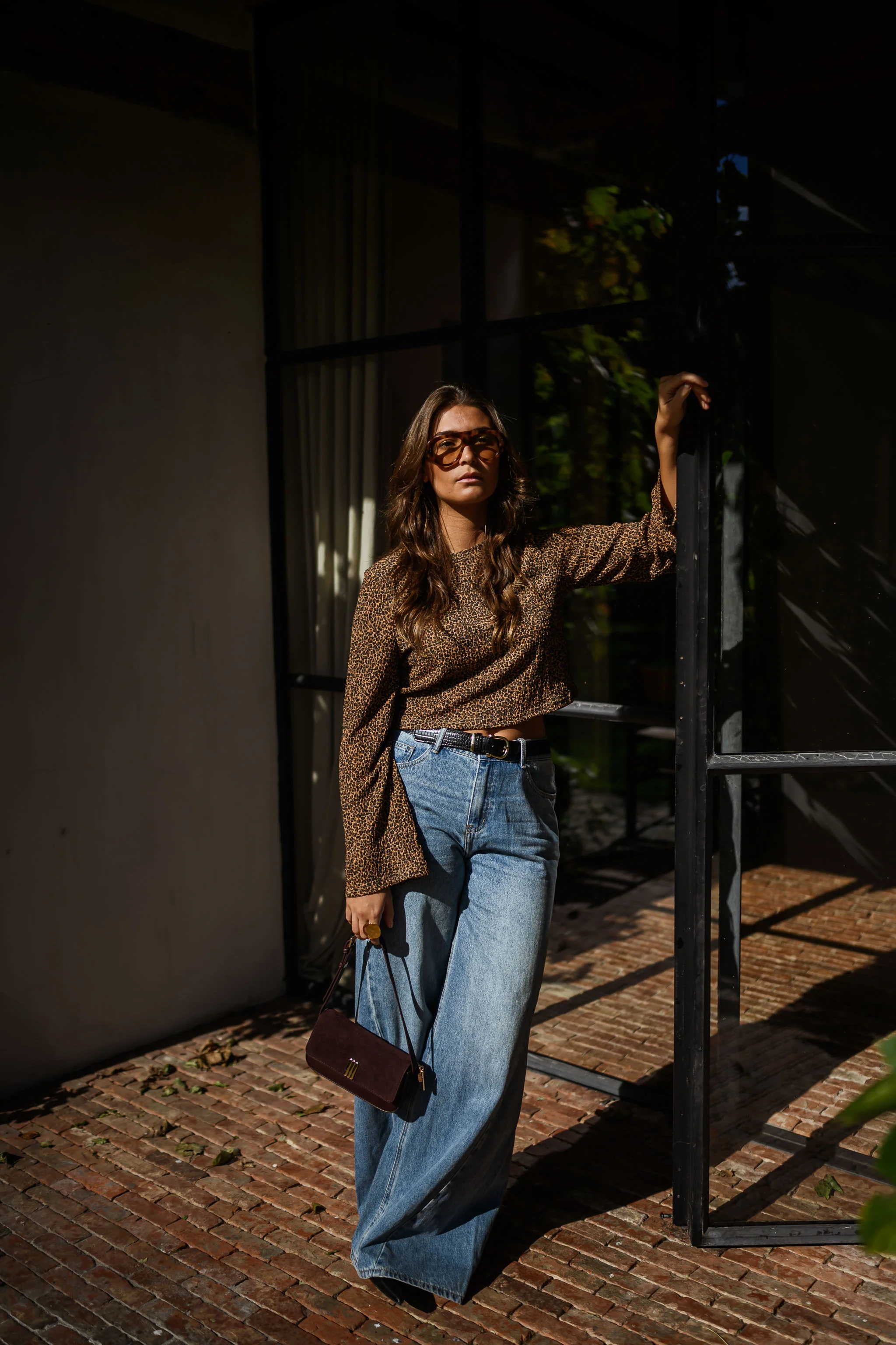 Blouse Analy - léopard - Image 2