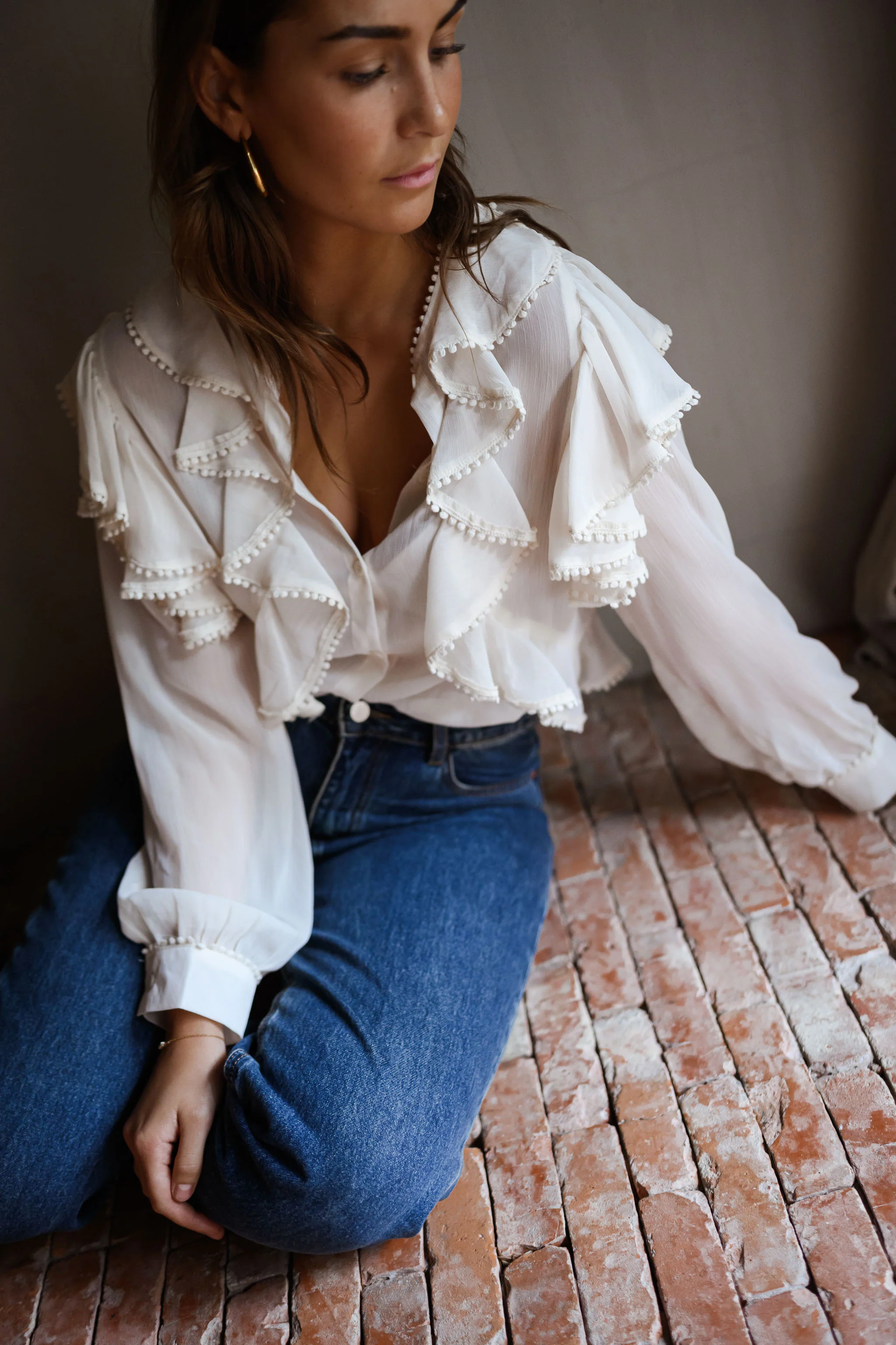 Blouse Clarou - écrue - Image 4