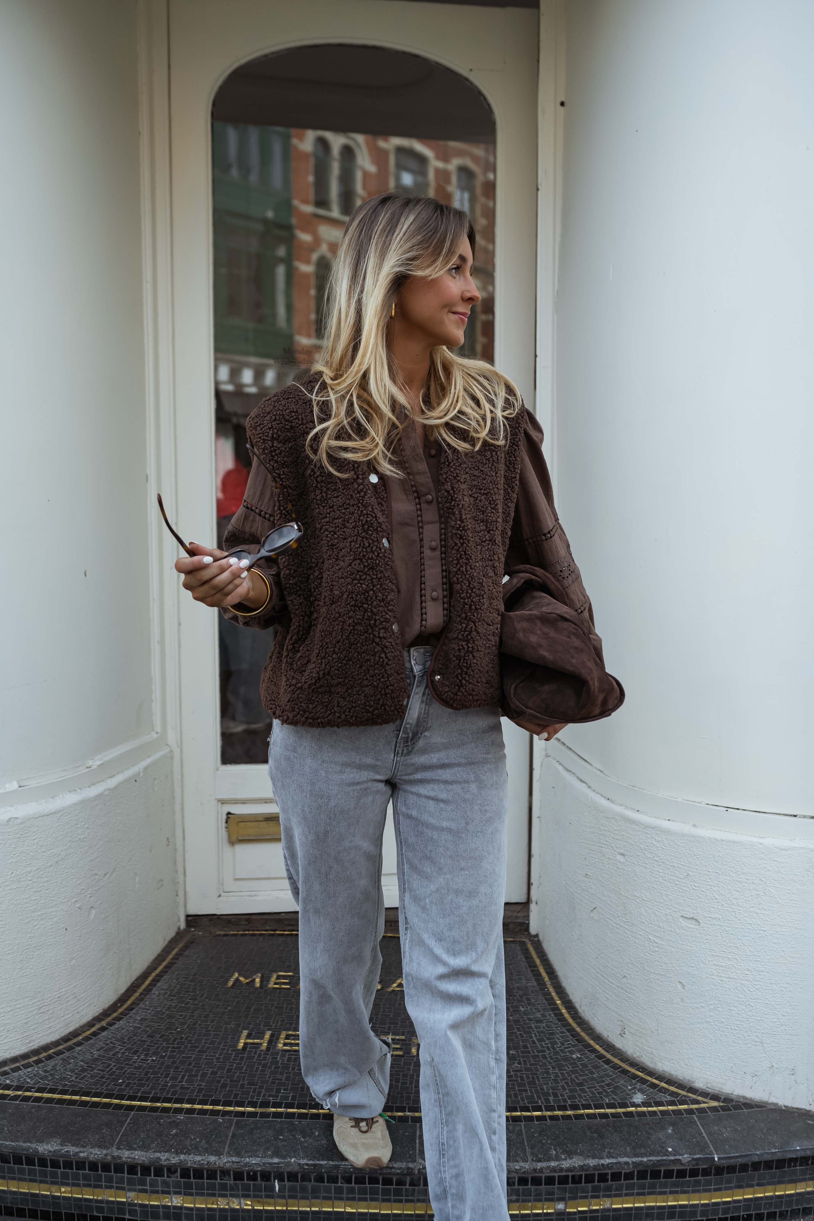 Blouse Grain - chocolat - Image 9