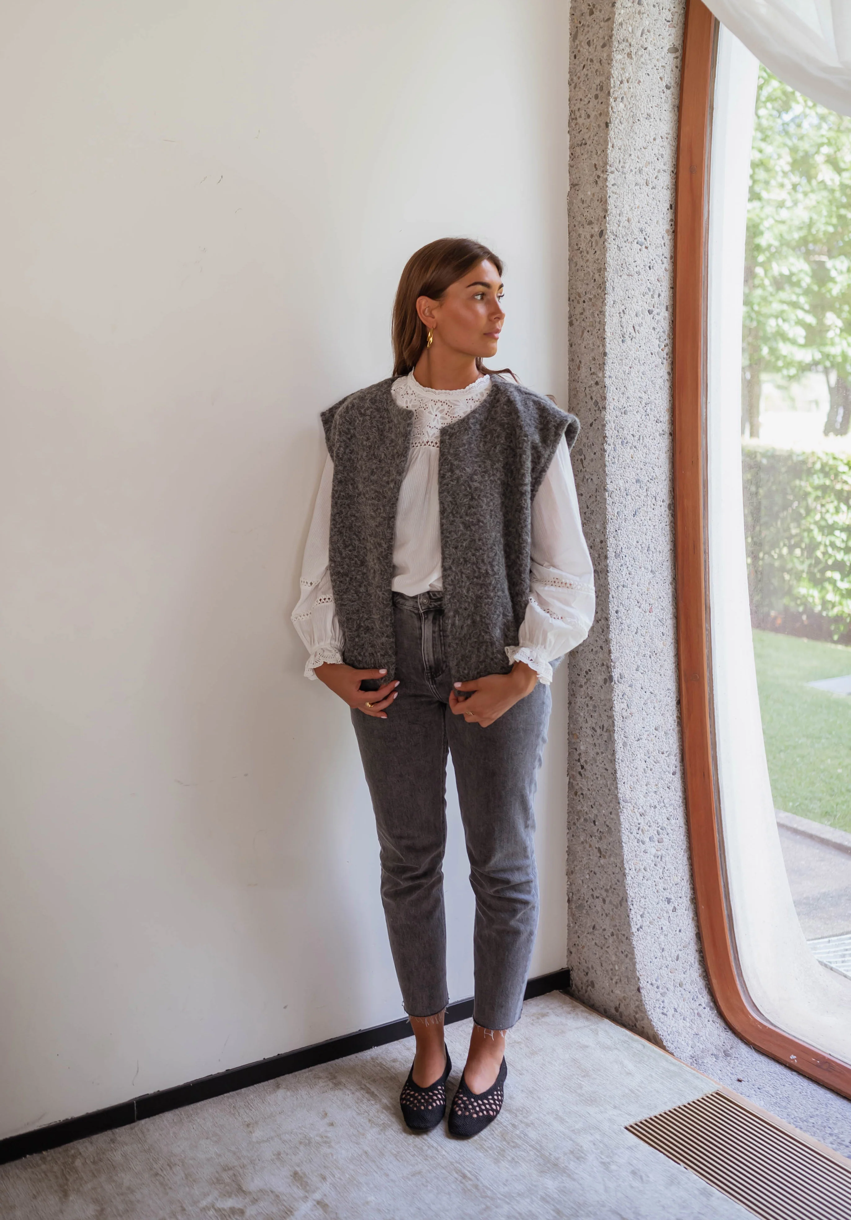 Blouse Manal - écrue - Image 3