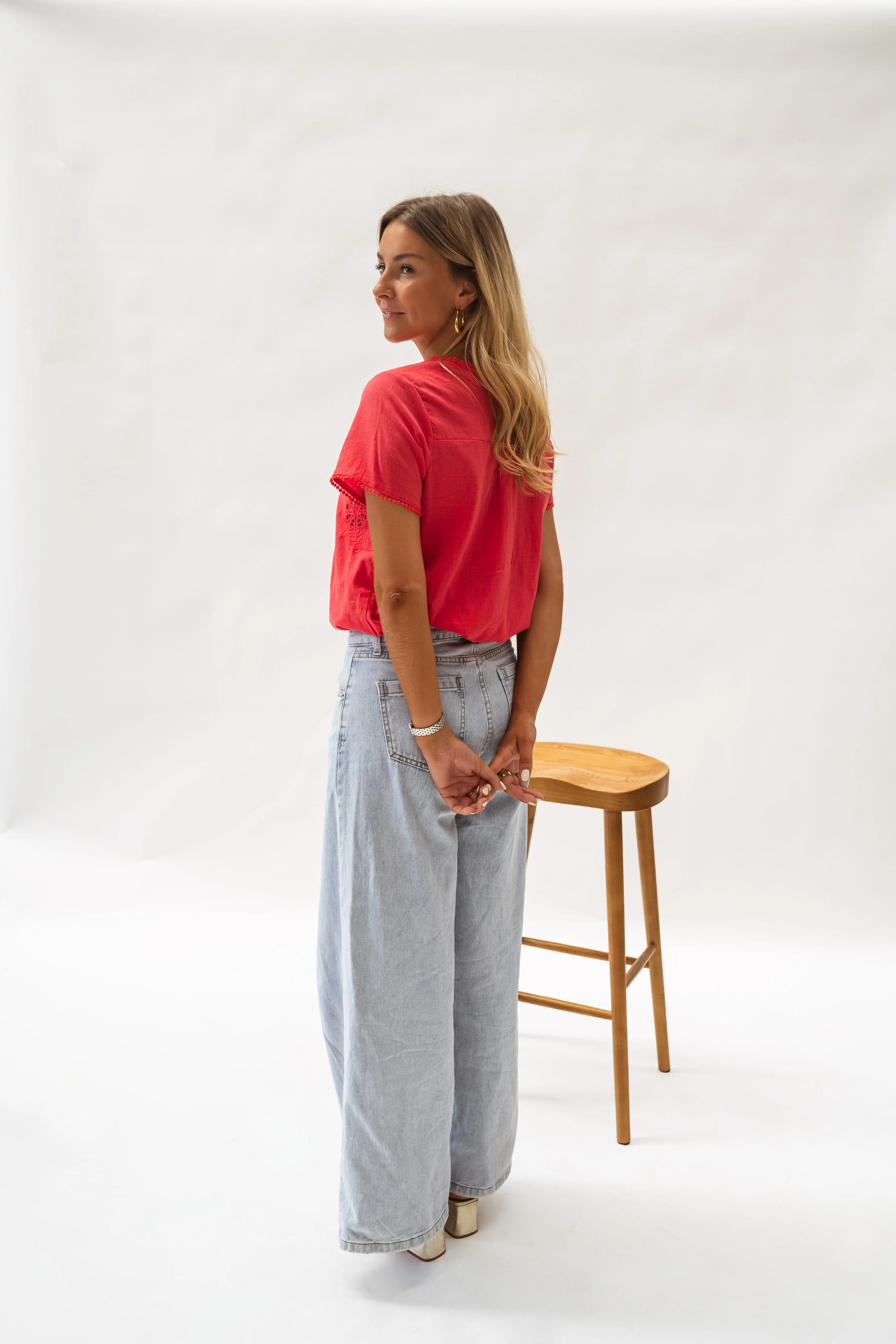 Blouse Rita - rouge - Image 2