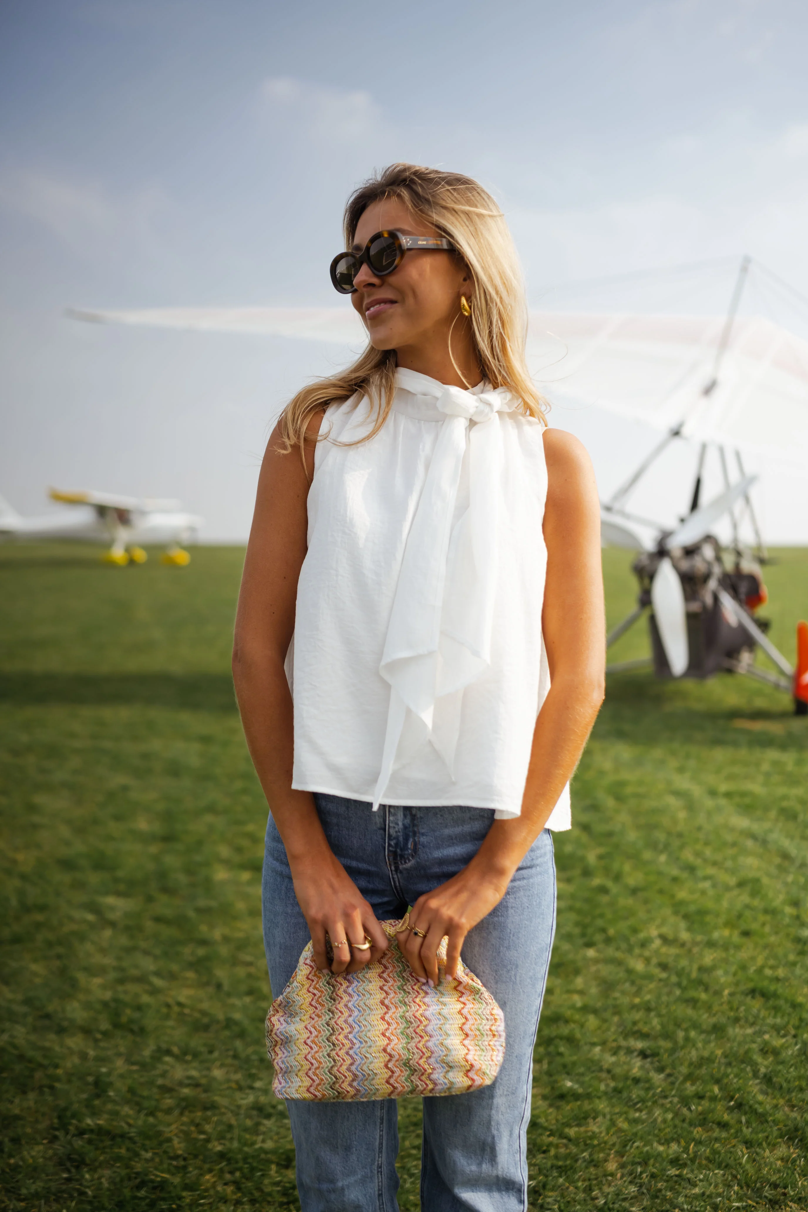 Blouse Tessi - blanche - Image 3