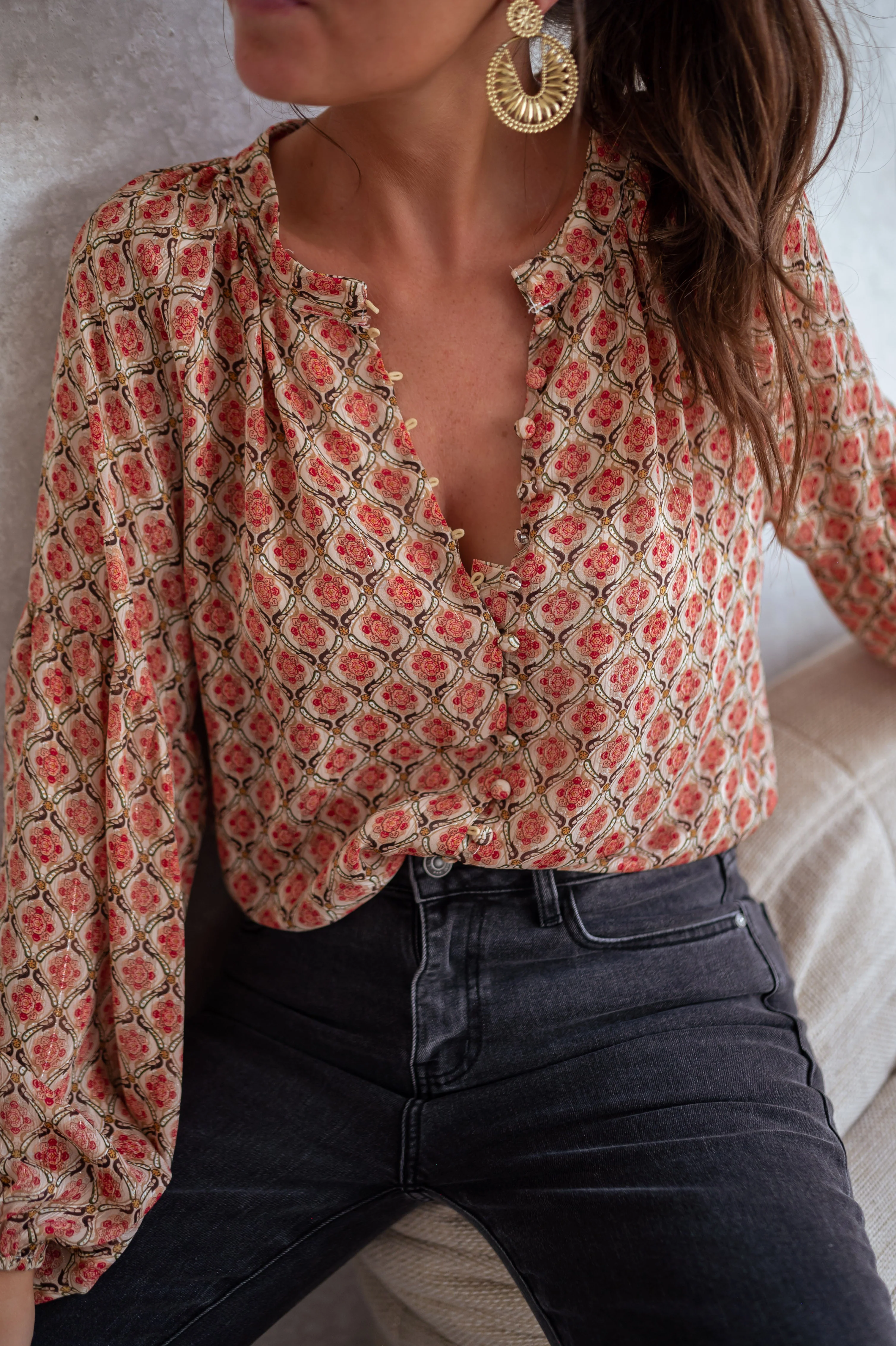 Blouse Tiffany - à motifs - Image 2