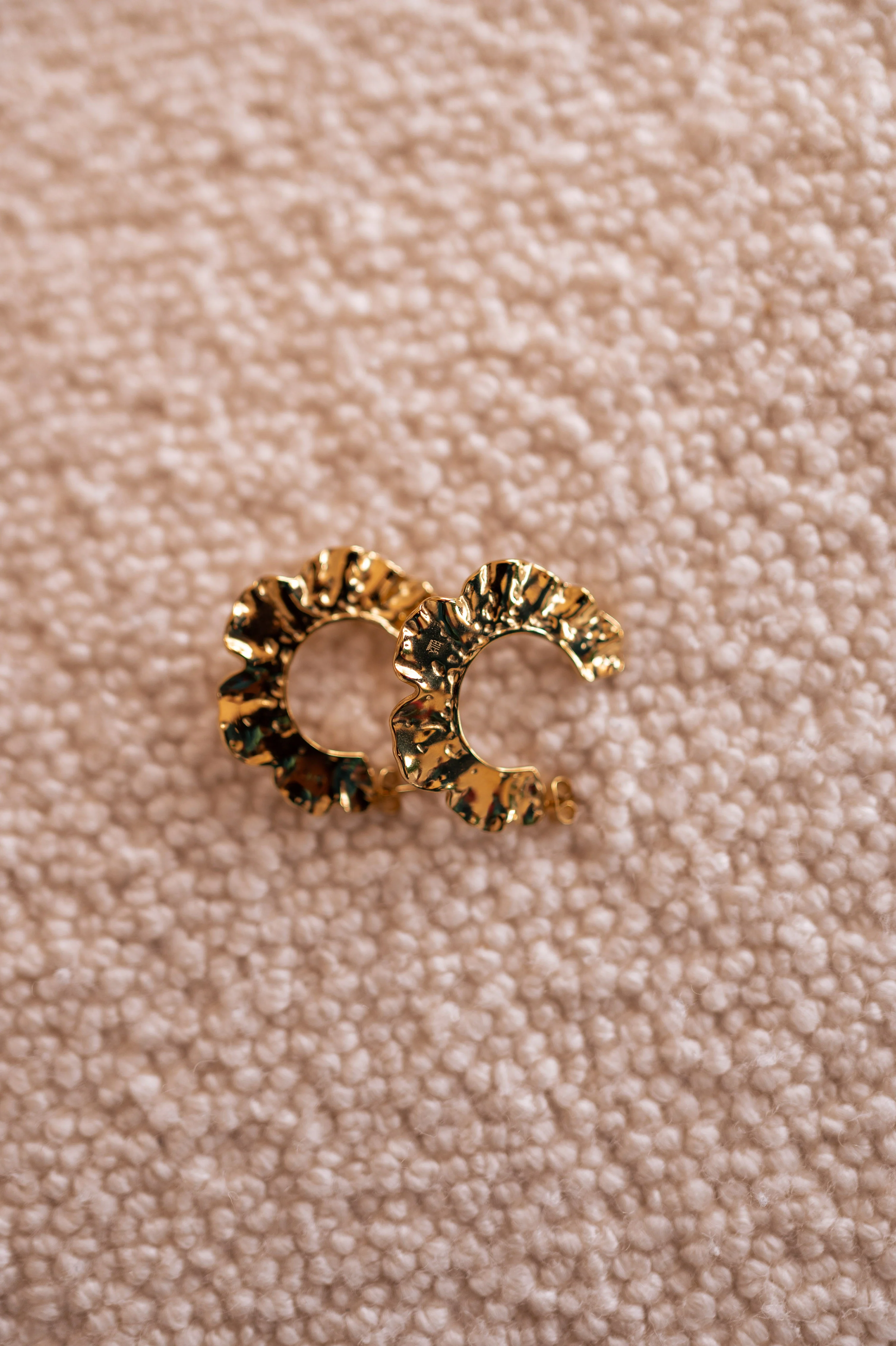 Boucles d’oreilles Siloa - dorées - Image 2