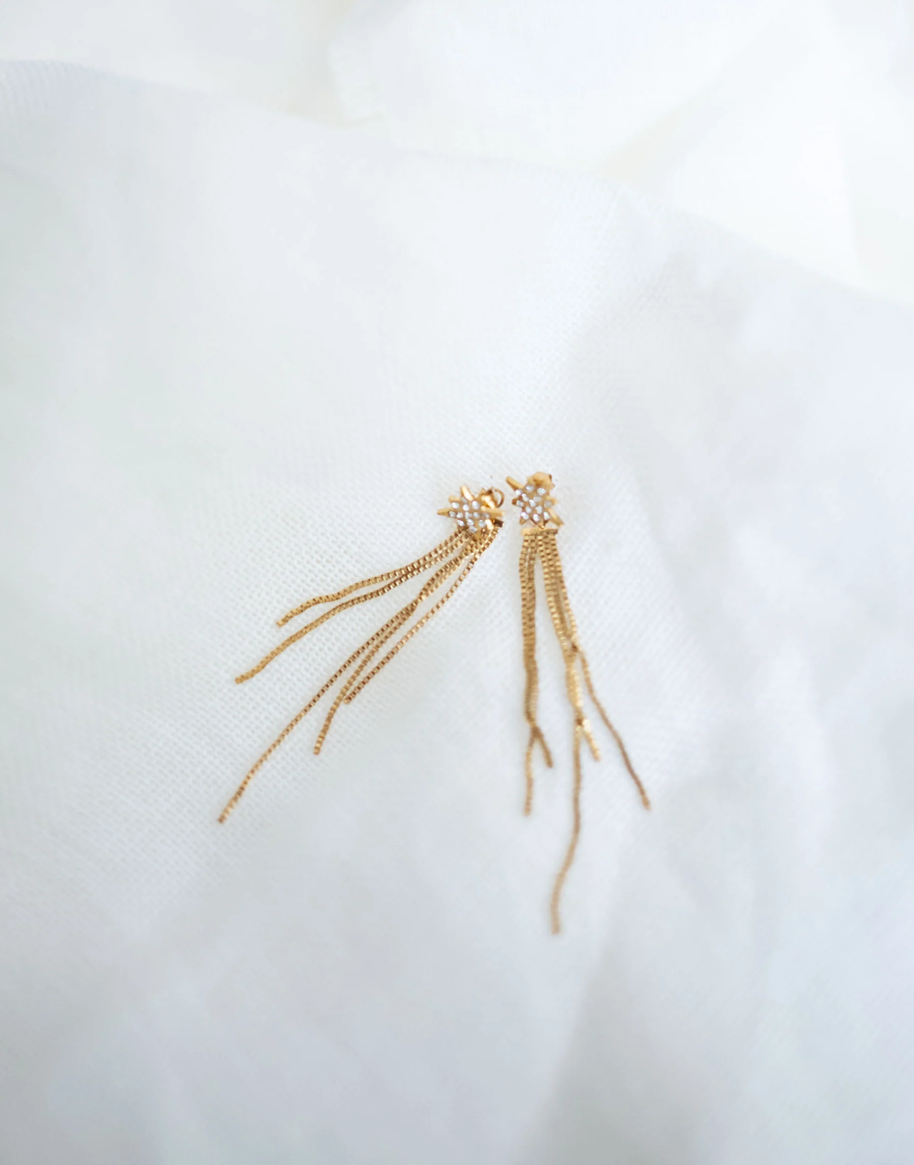 Boucles d’oreilles Asky - dorées - Image 3