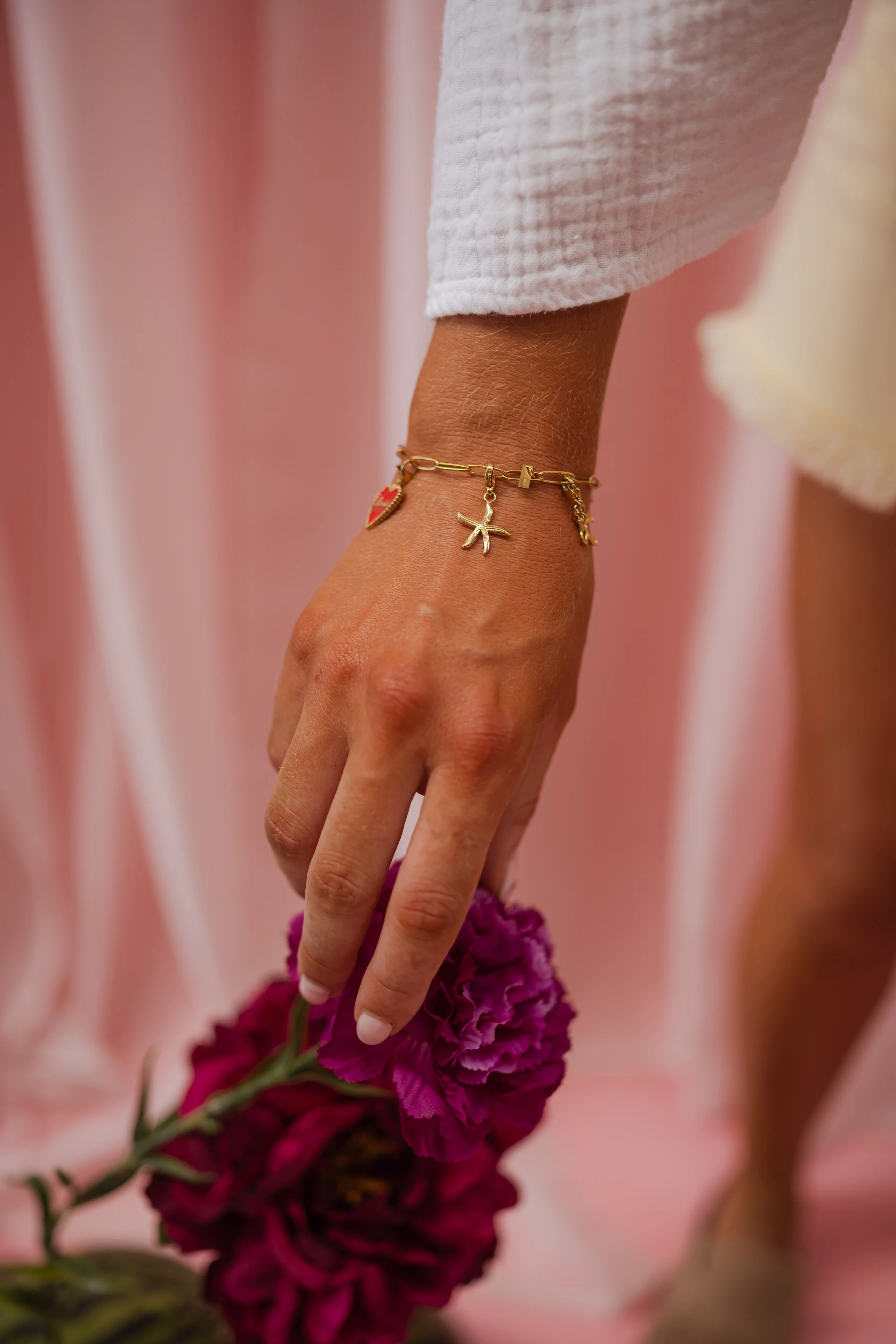 Bracelet Abey - doré - Image 4