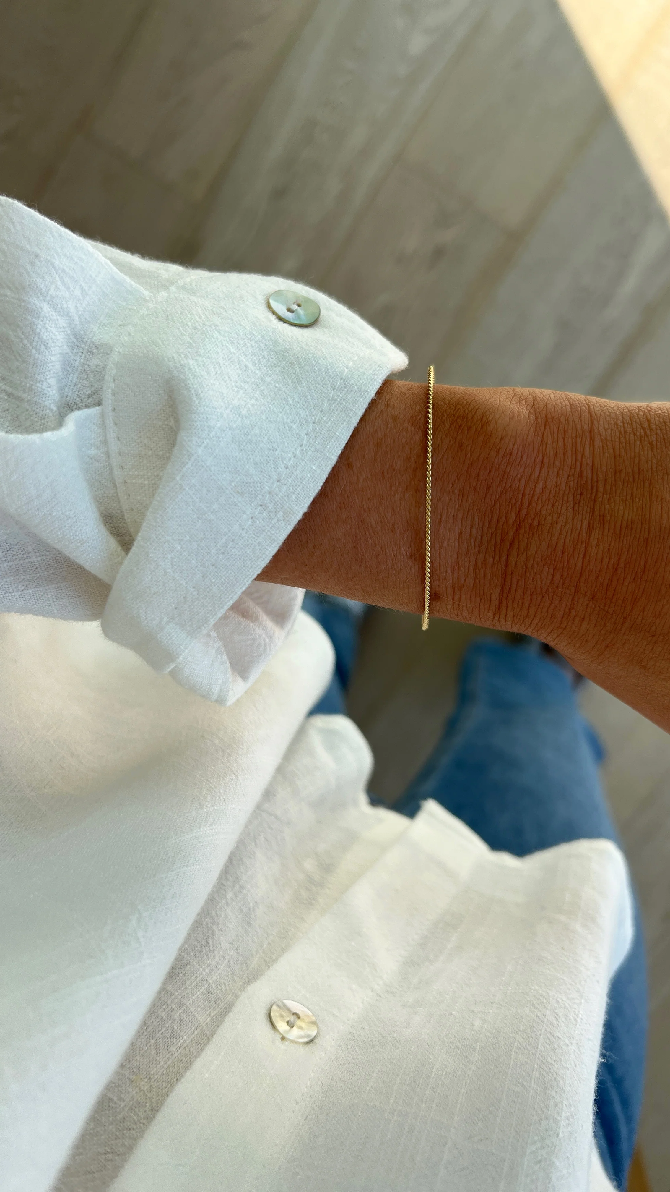 Bracelet Ladyna - doré - Image 2
