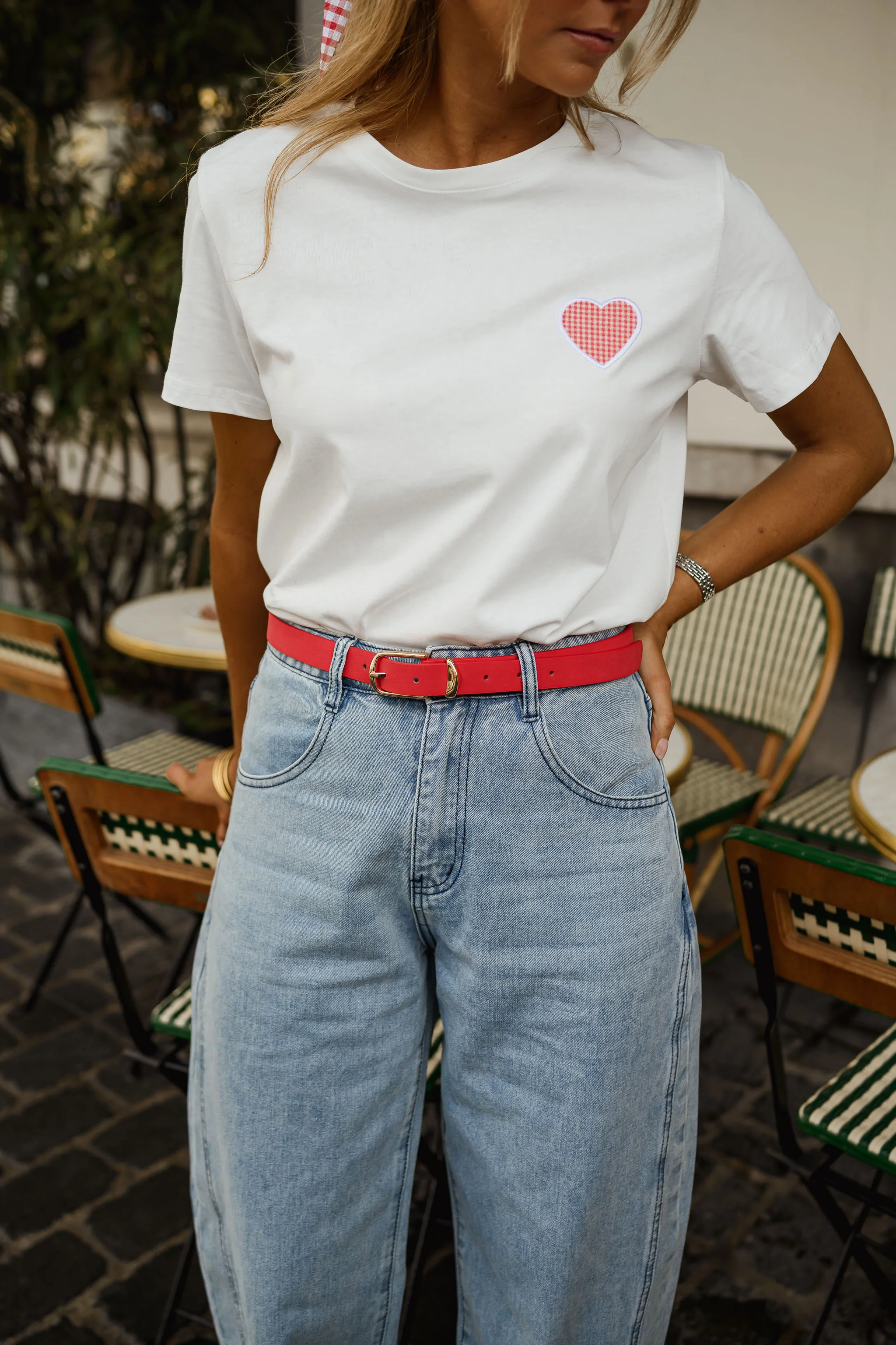 Ceinture Carly - rouge - Image 6