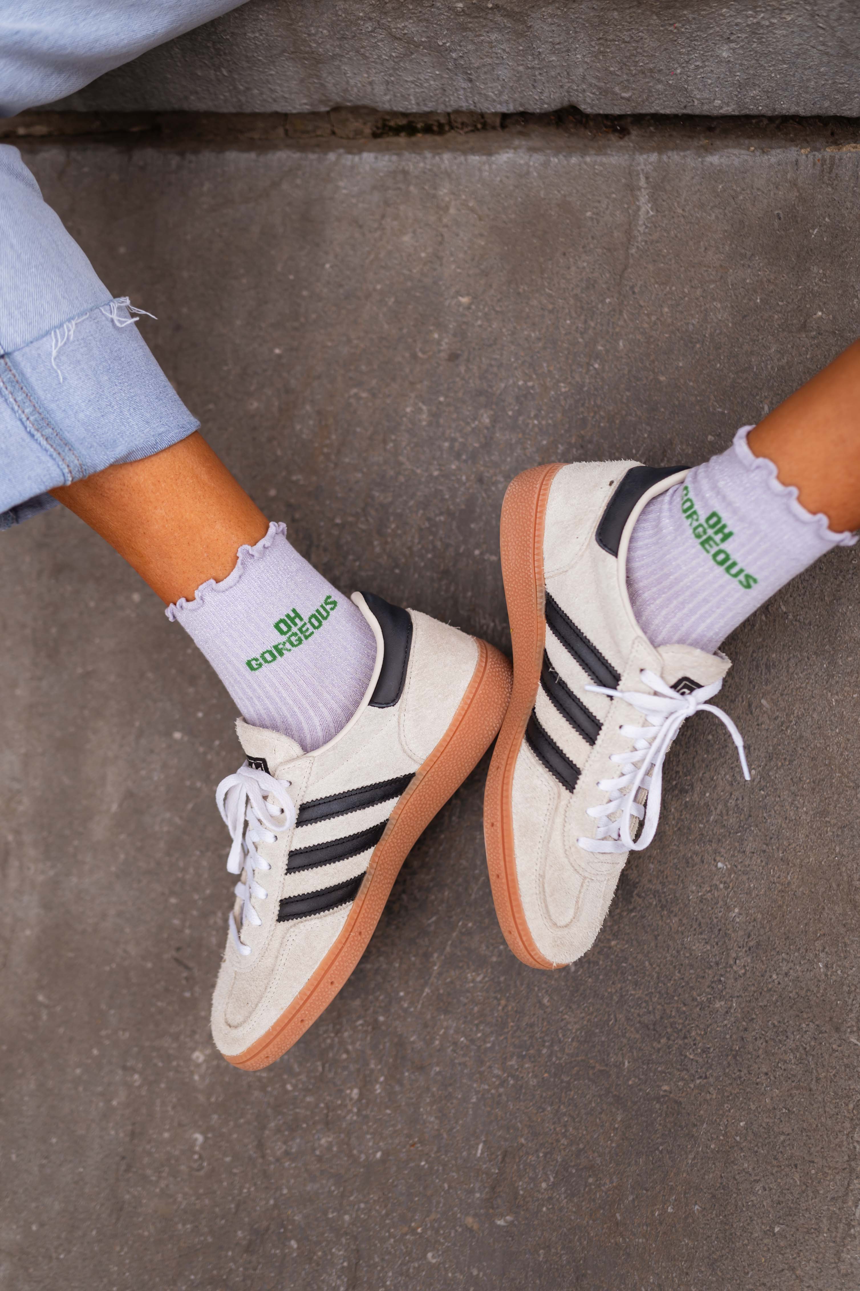 Chaussettes Gorgeous - lilas - Image 4
