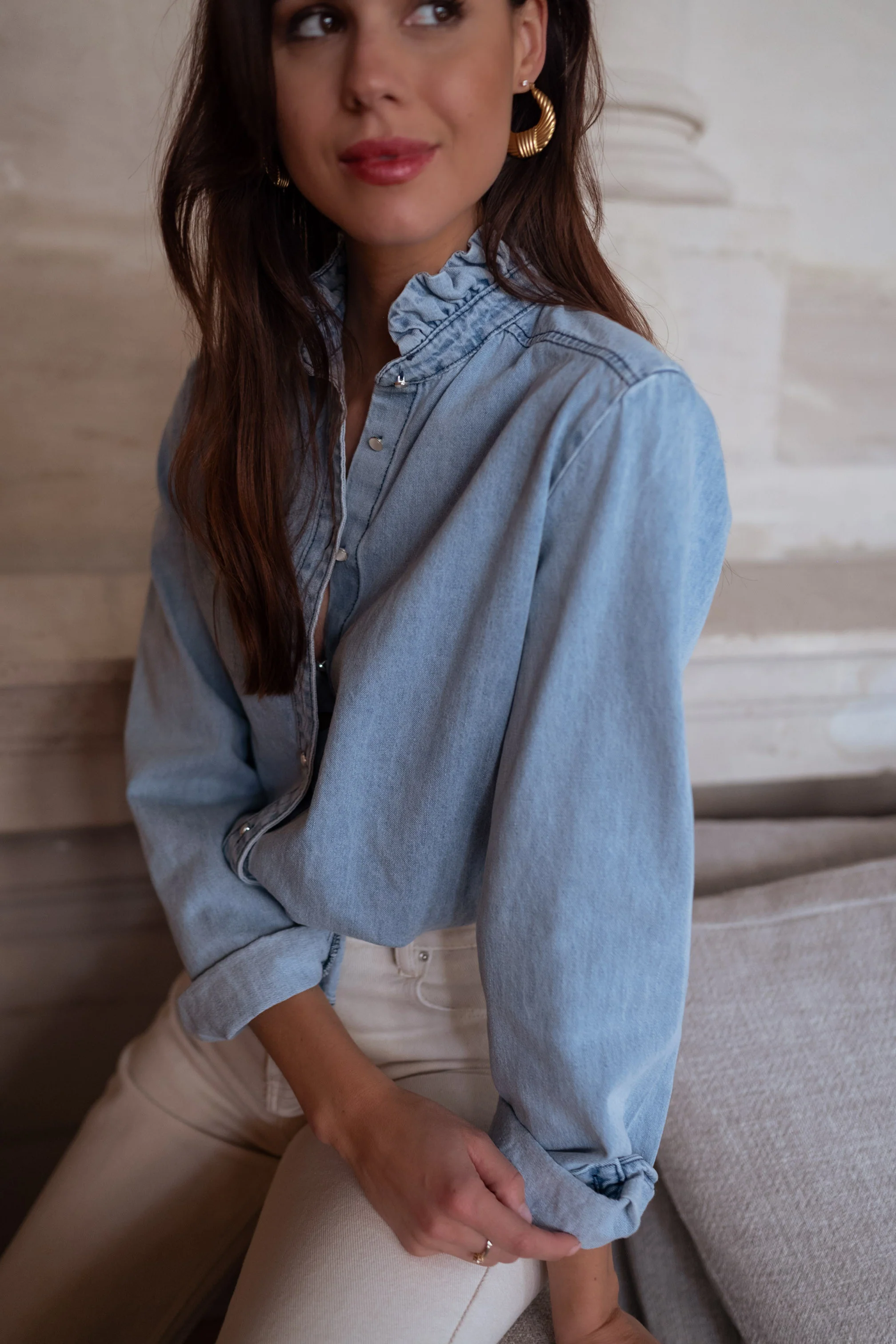 Chemise Candice - en jeans - Image 11