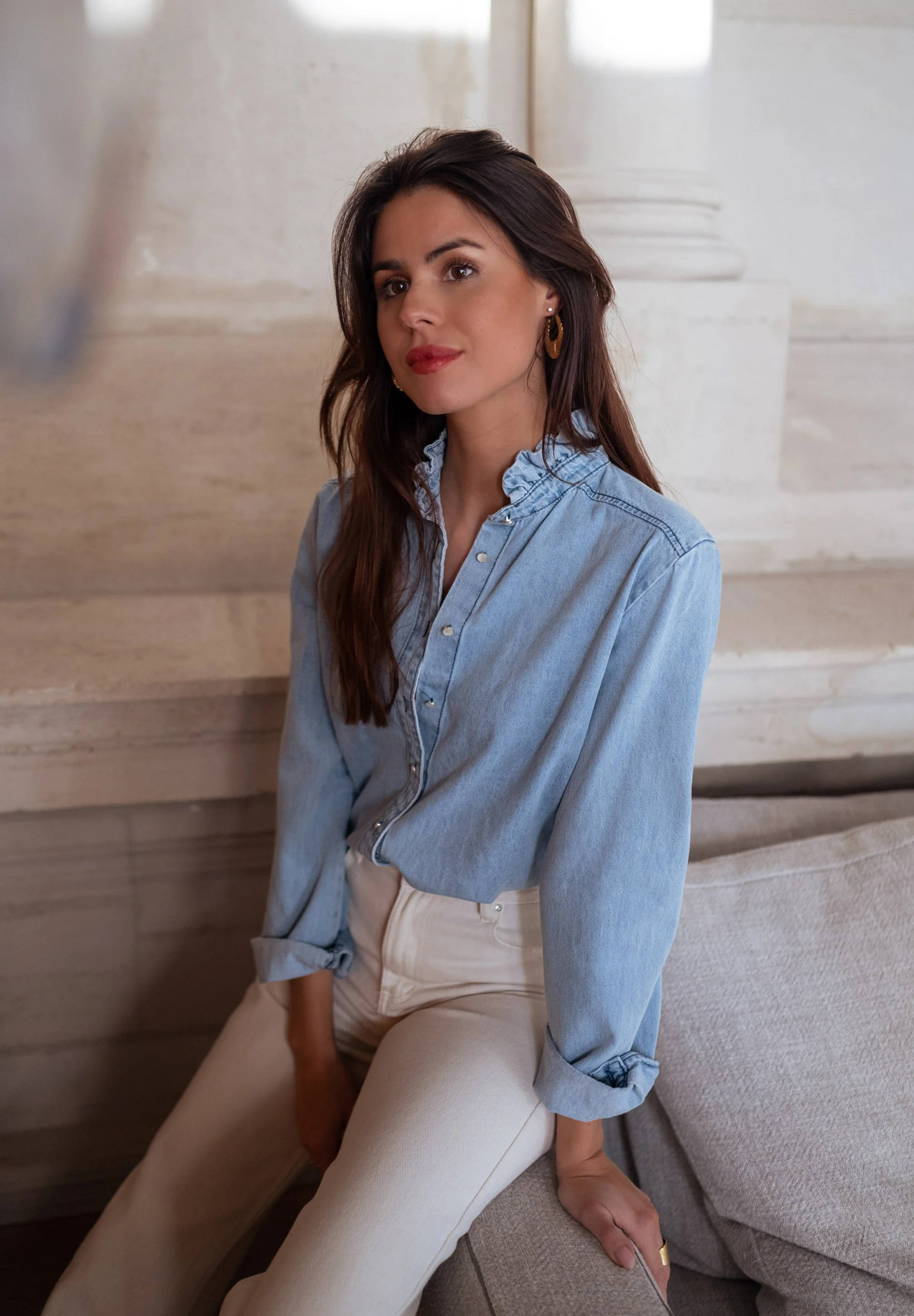Chemise Candice - en jeans - Image 9