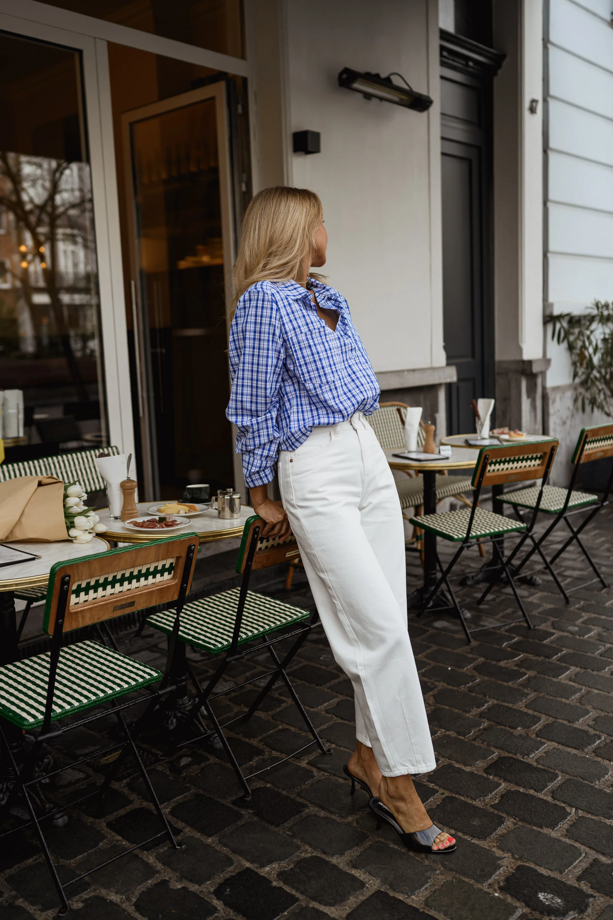 Chemise Colleen - bleue - Image 10