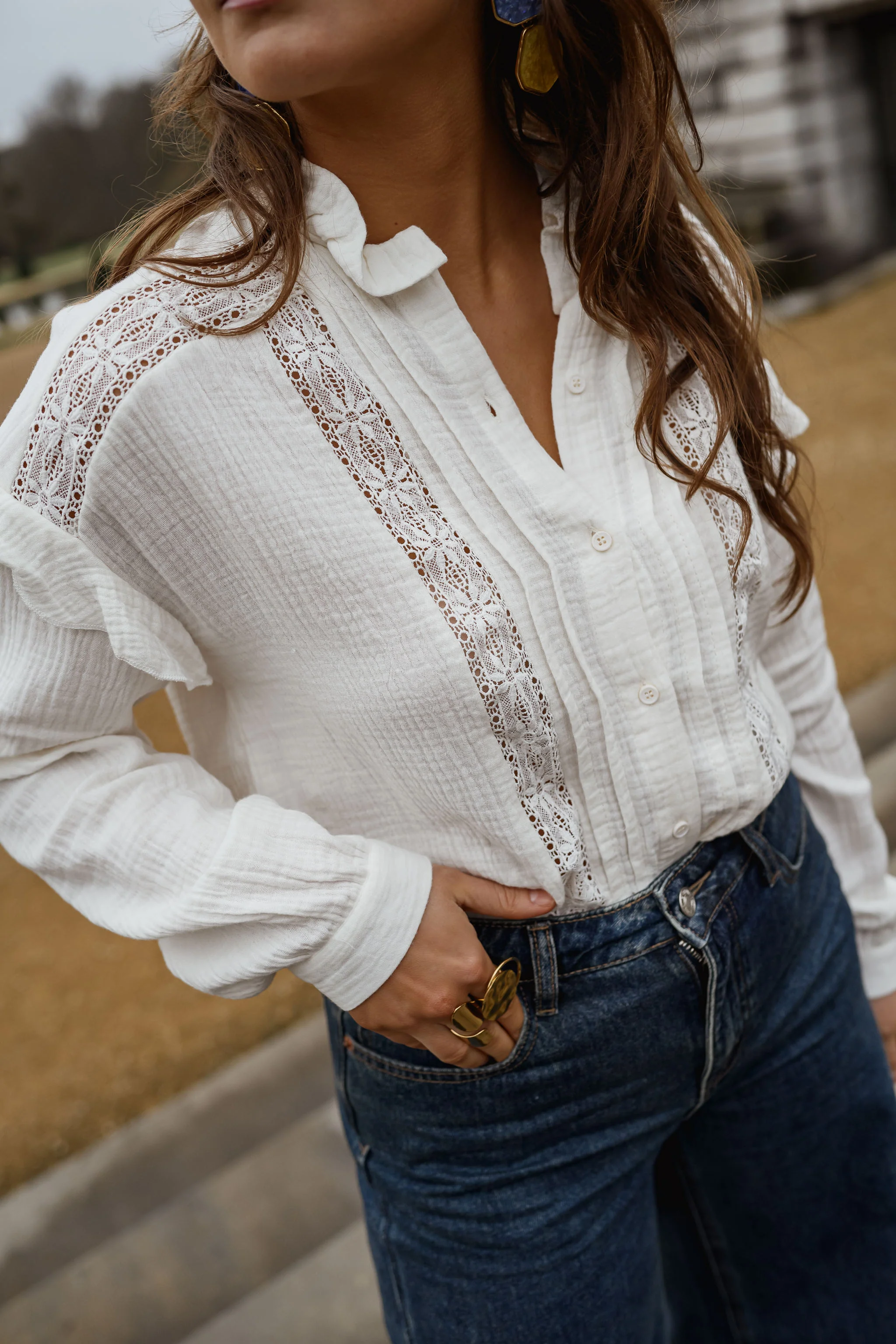 Chemise Larissa - écrue - Image 12