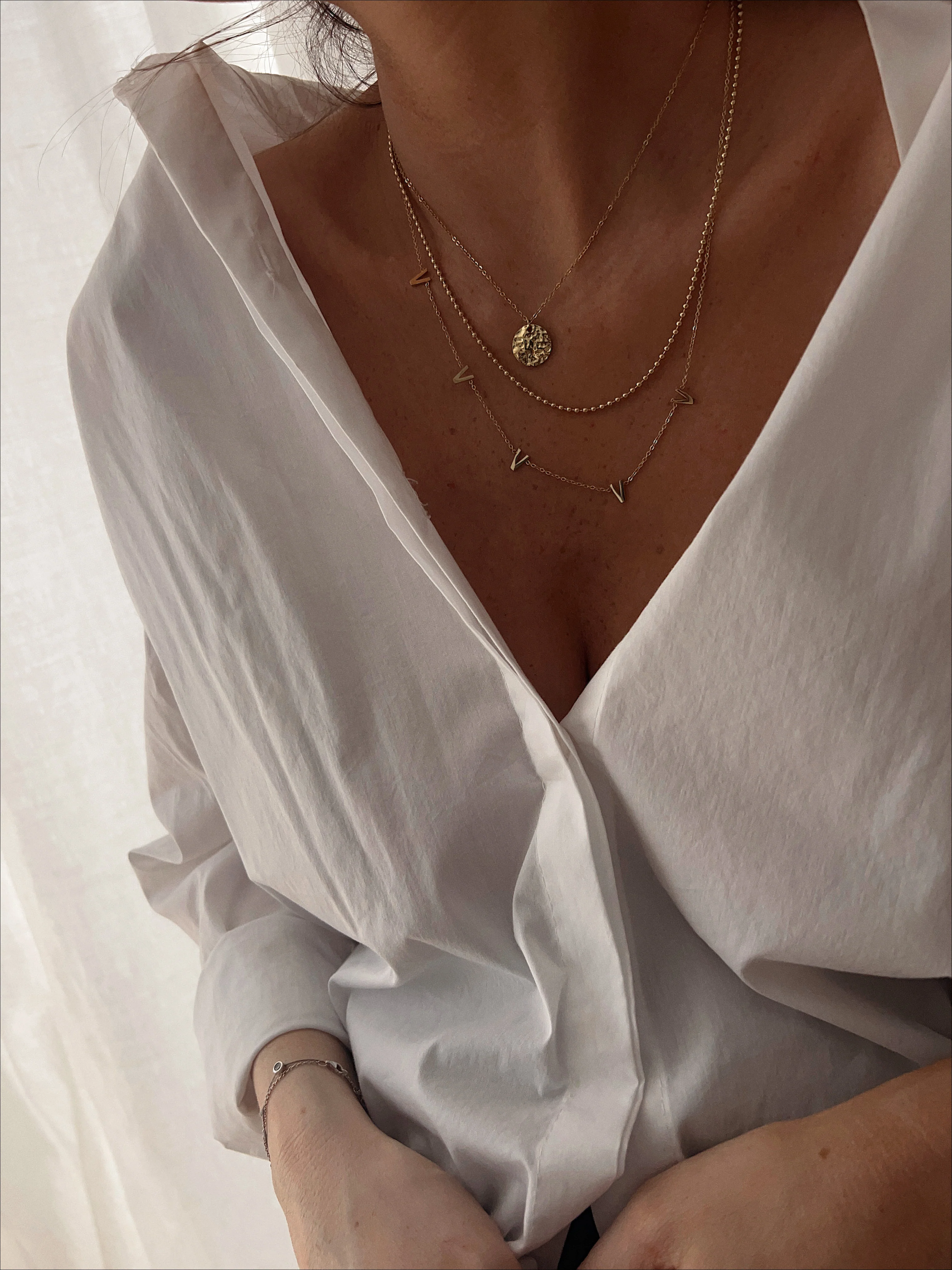 Collier Arthus - doré - Image 4