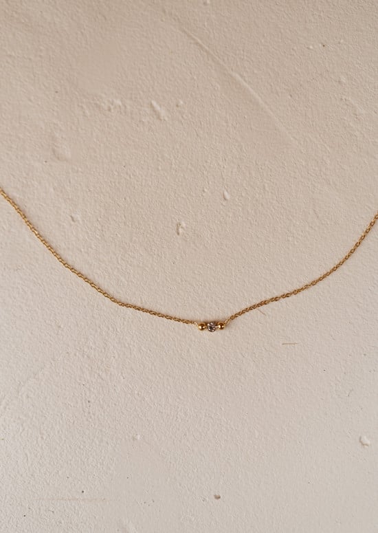 Collier Ewan - doré - Image 4