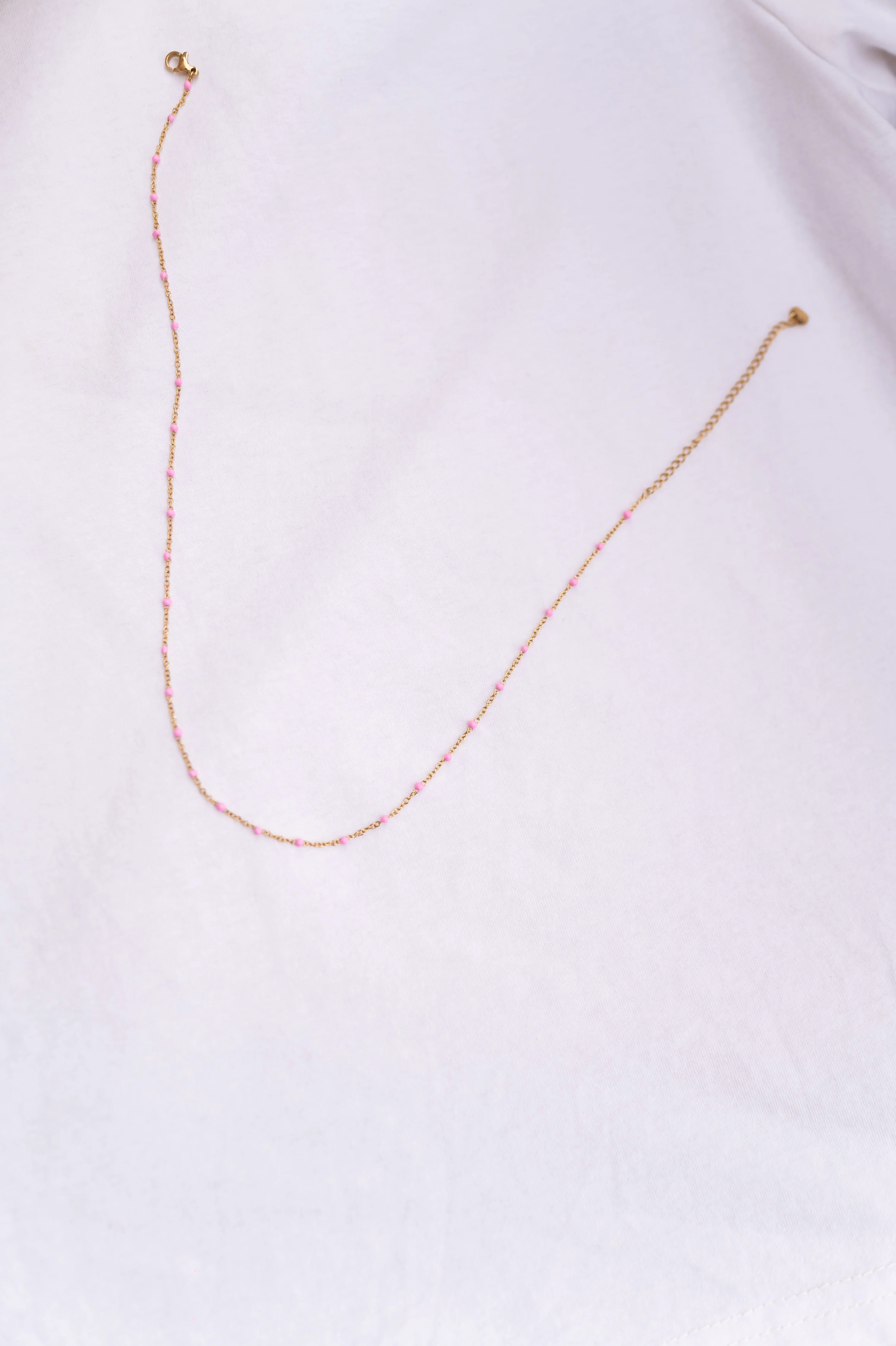 Collier Mary - rose - Image 3