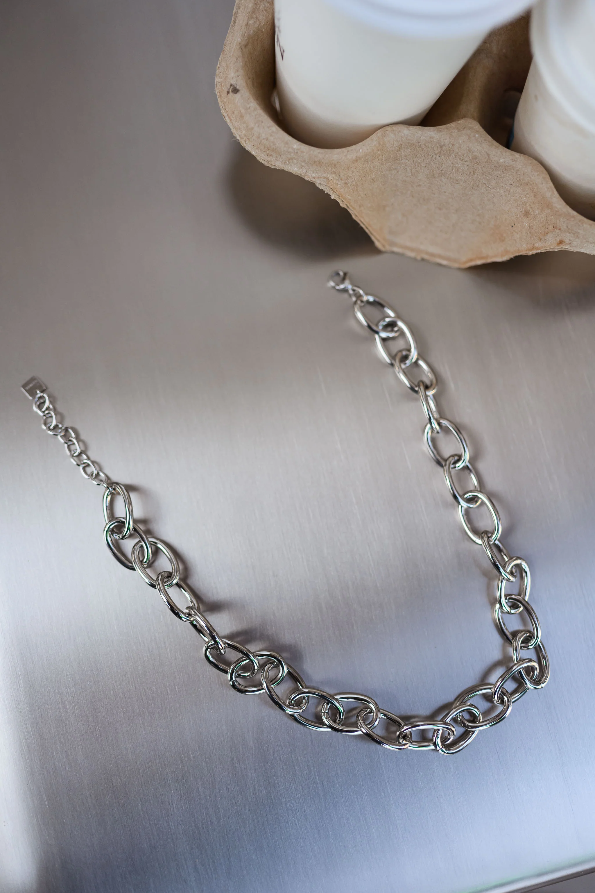 Collier Skye - argenté