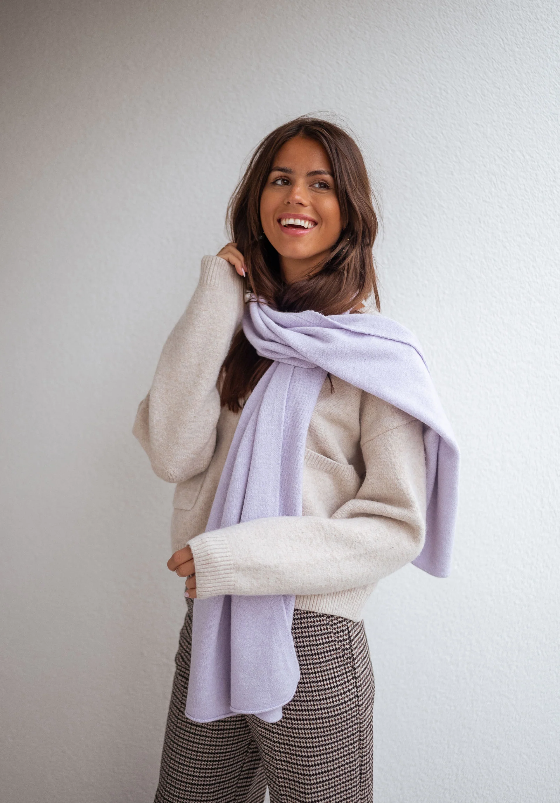 Echarpe Devin - lilas - Image 5