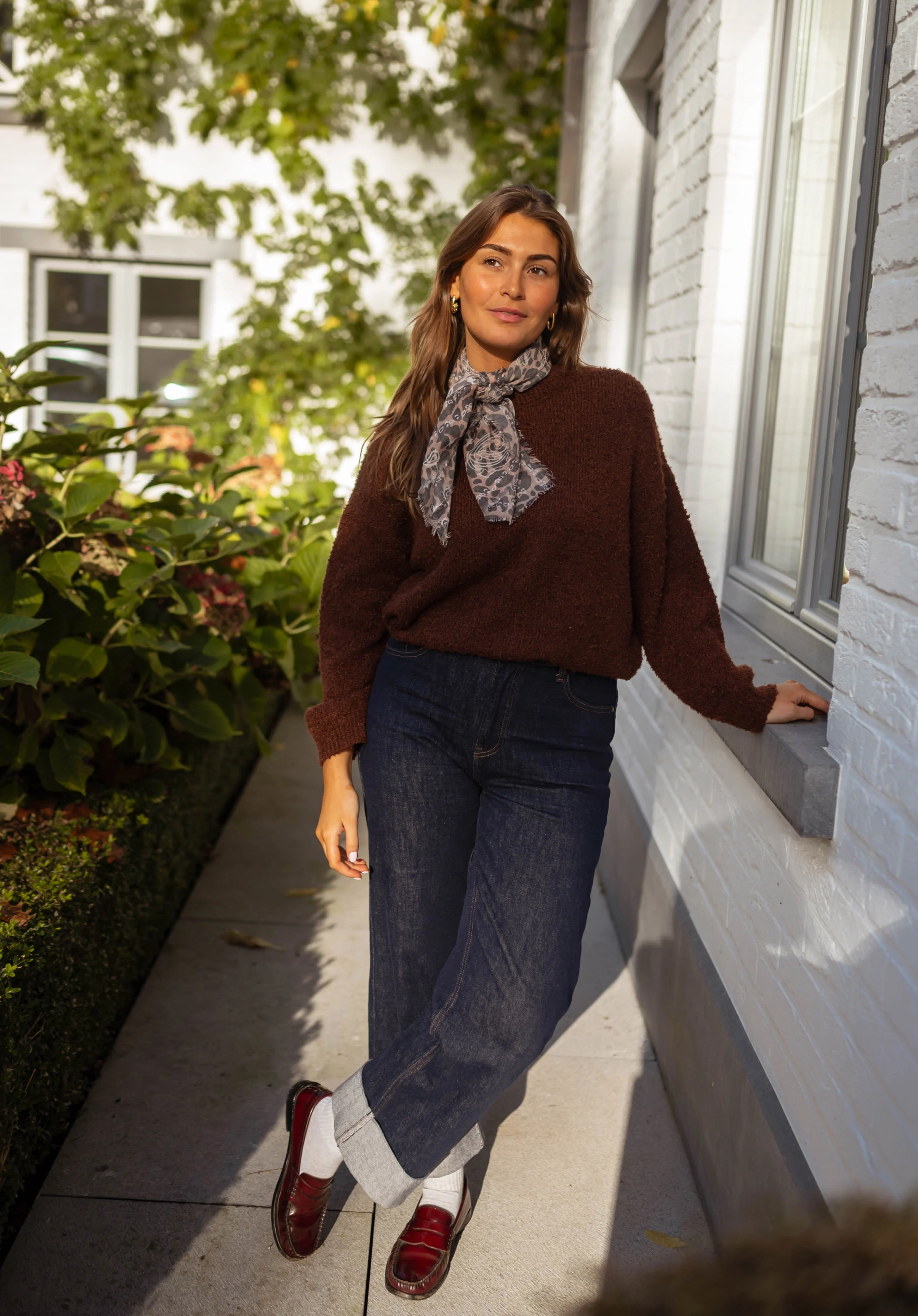 Foulard Clélia - léopard - Image 5