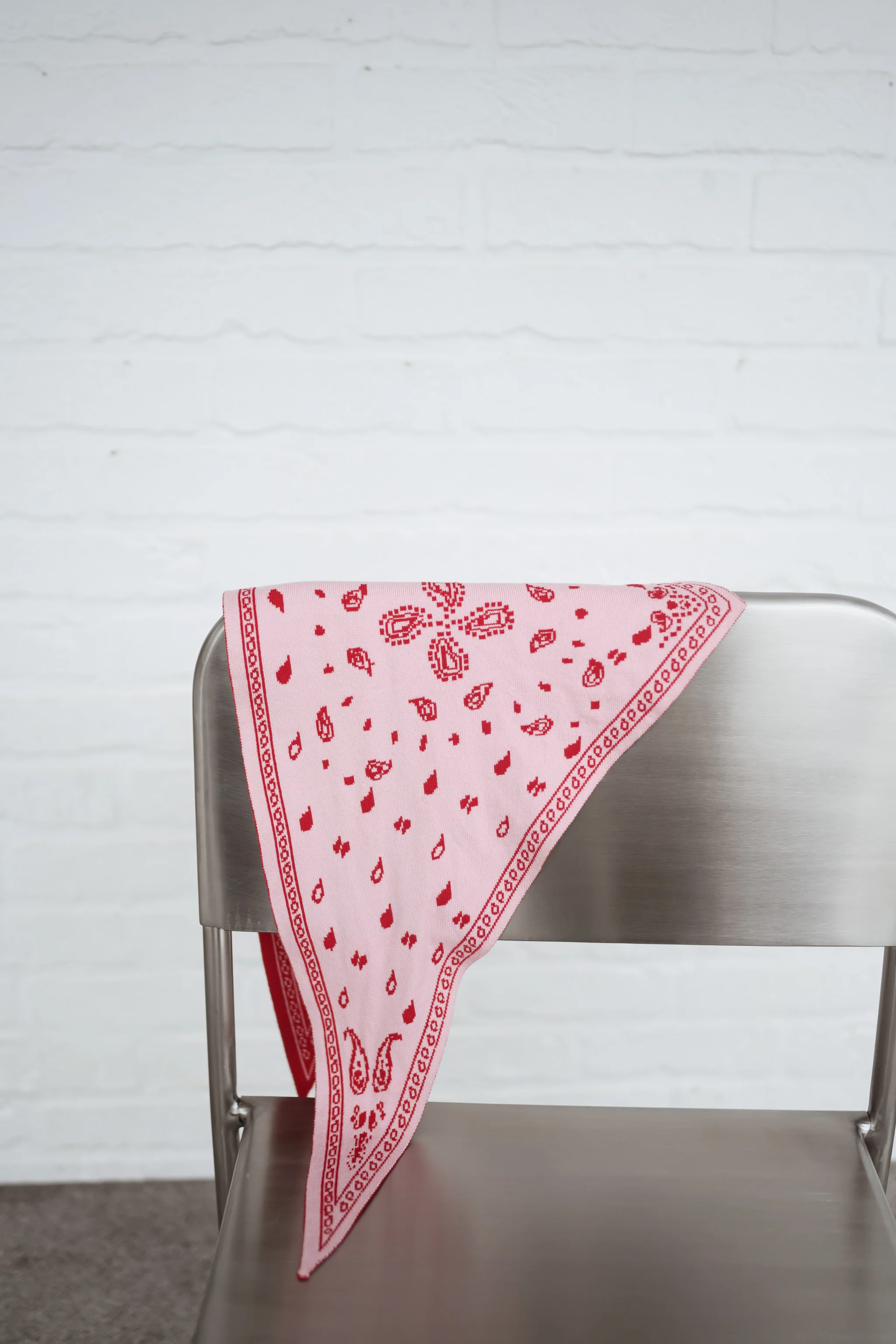 Foulard Lola - rouge - Image 12