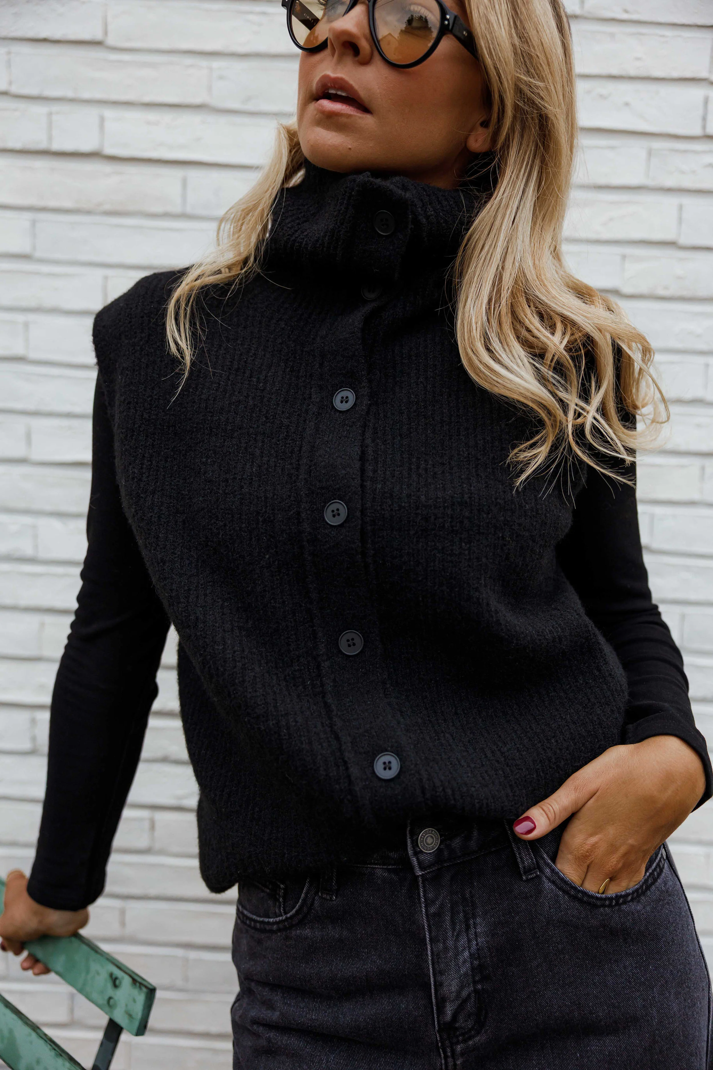 Gilet Dores - noir - Image 4