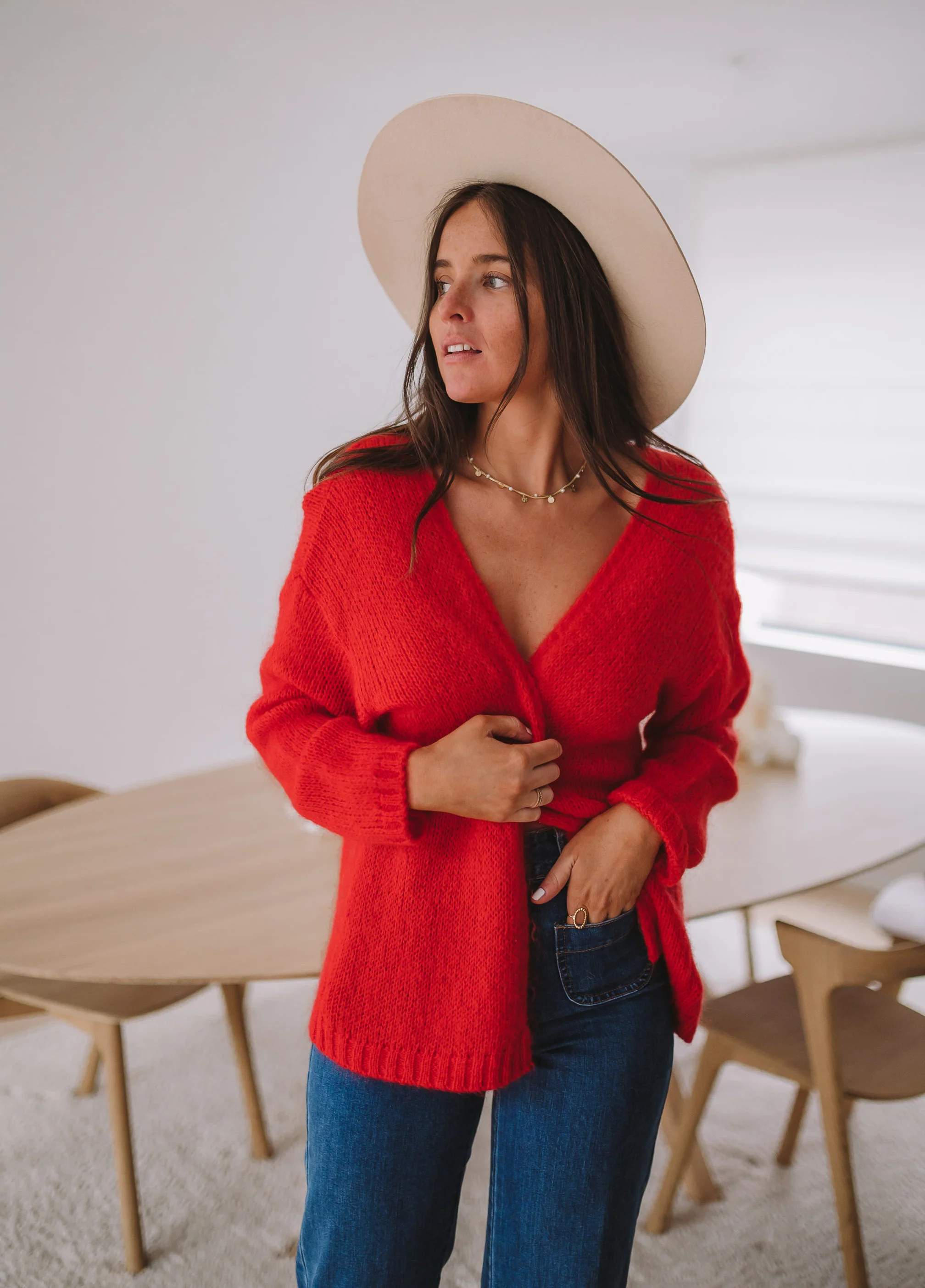 Gilet Easy Clothes - rouge - Image 3