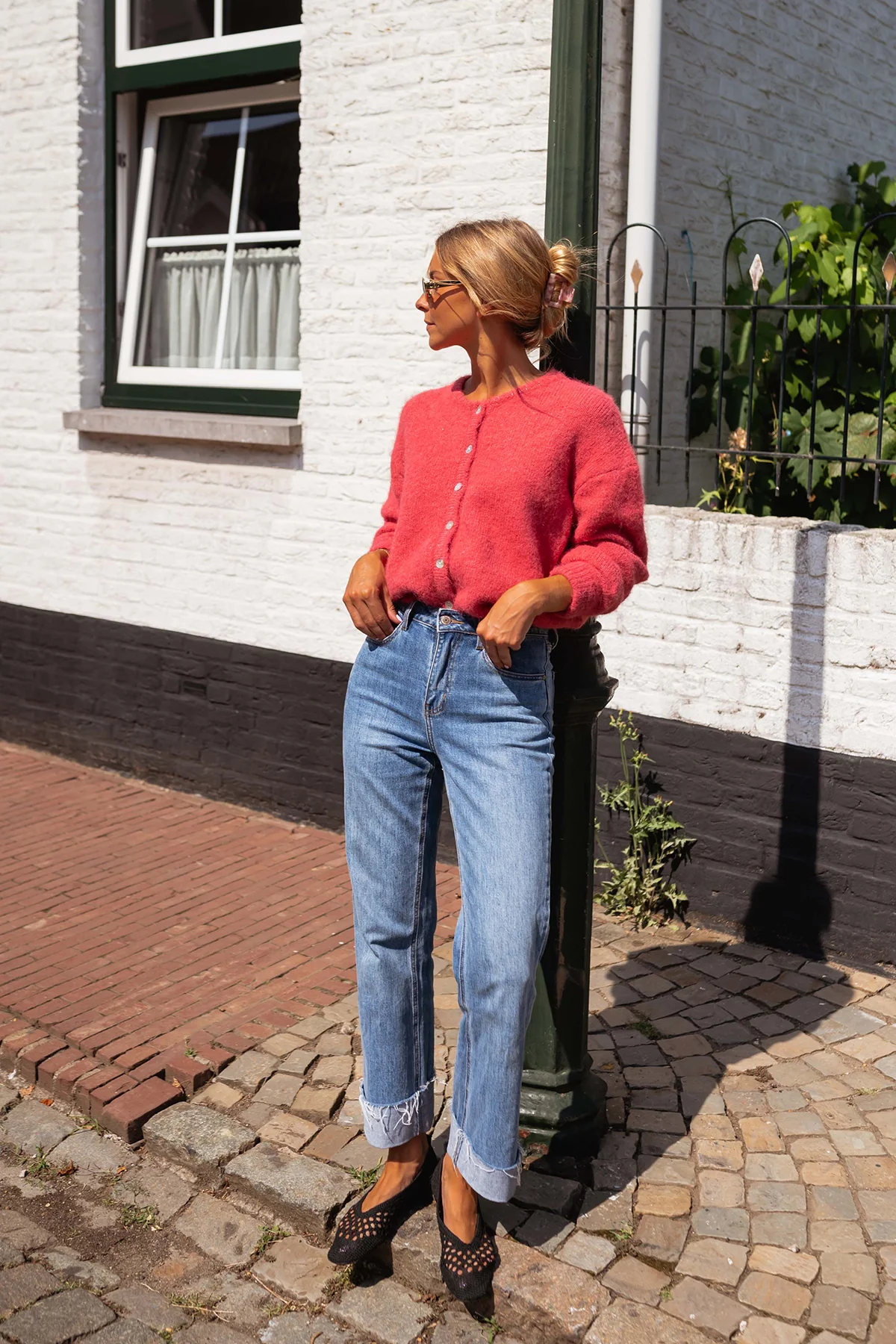 Gilet Harris - framboise - Image 6