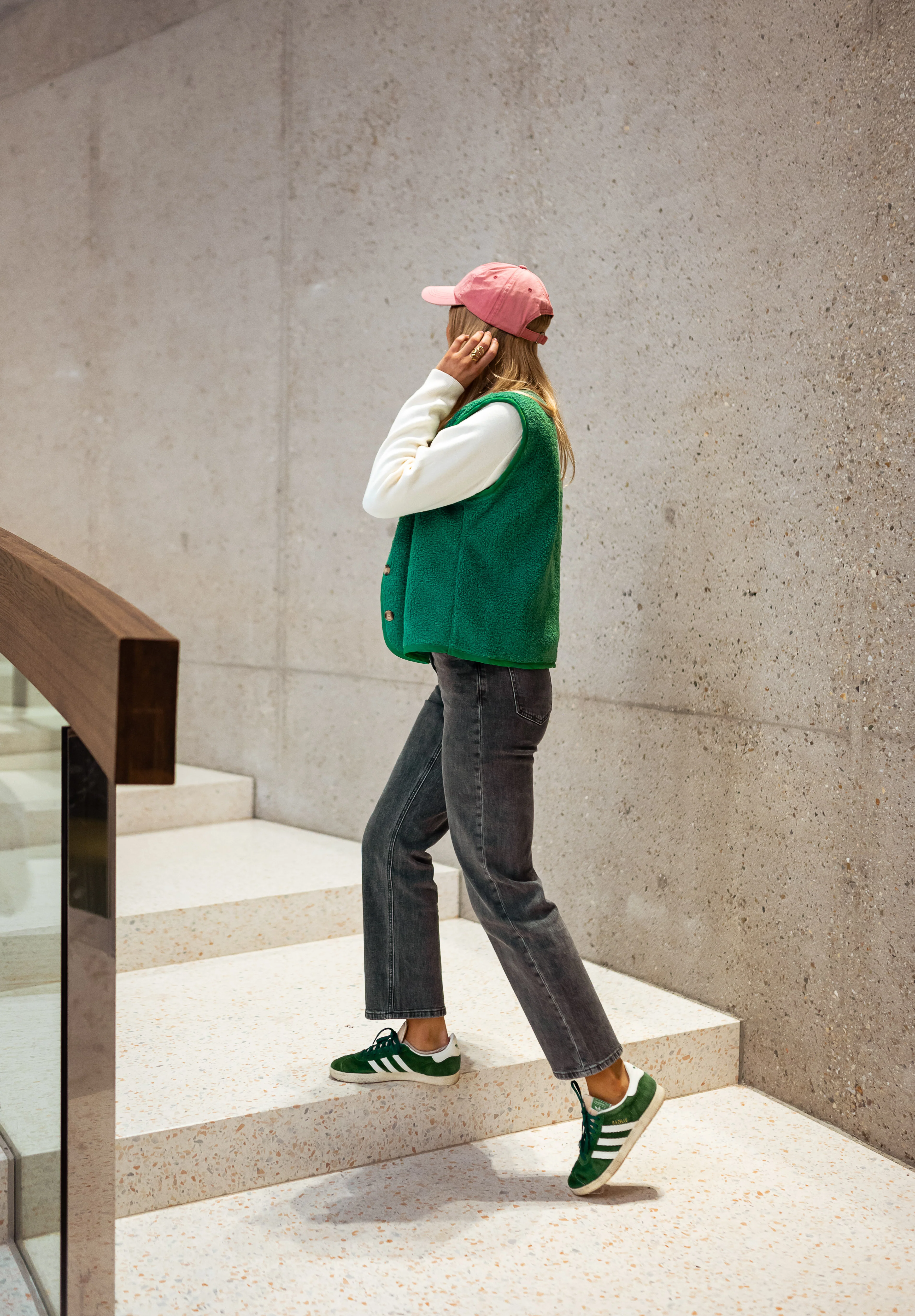 Gilet Jay - vert sans manche - Image 5