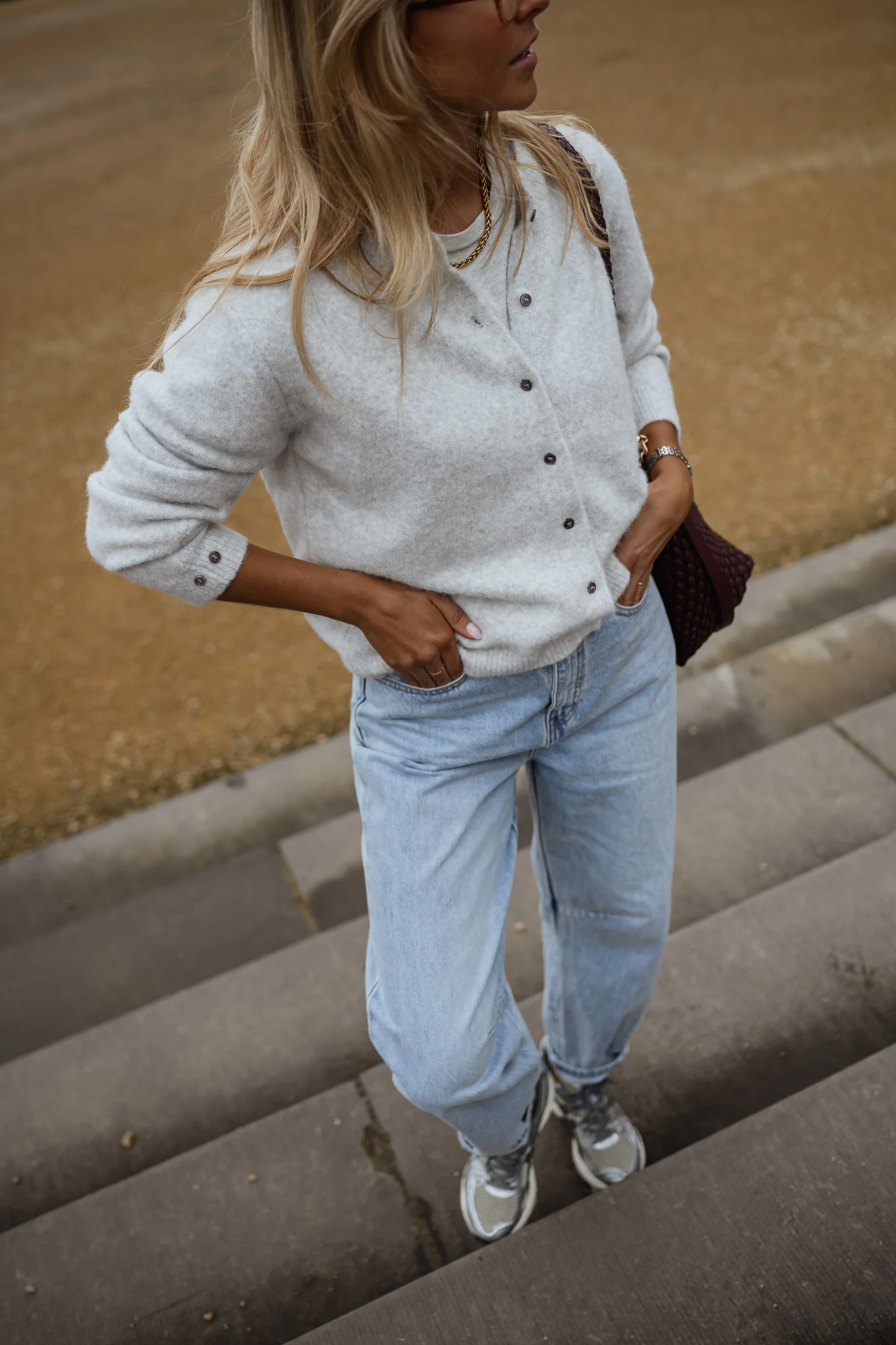 Gilet Kate - gris - Image 3