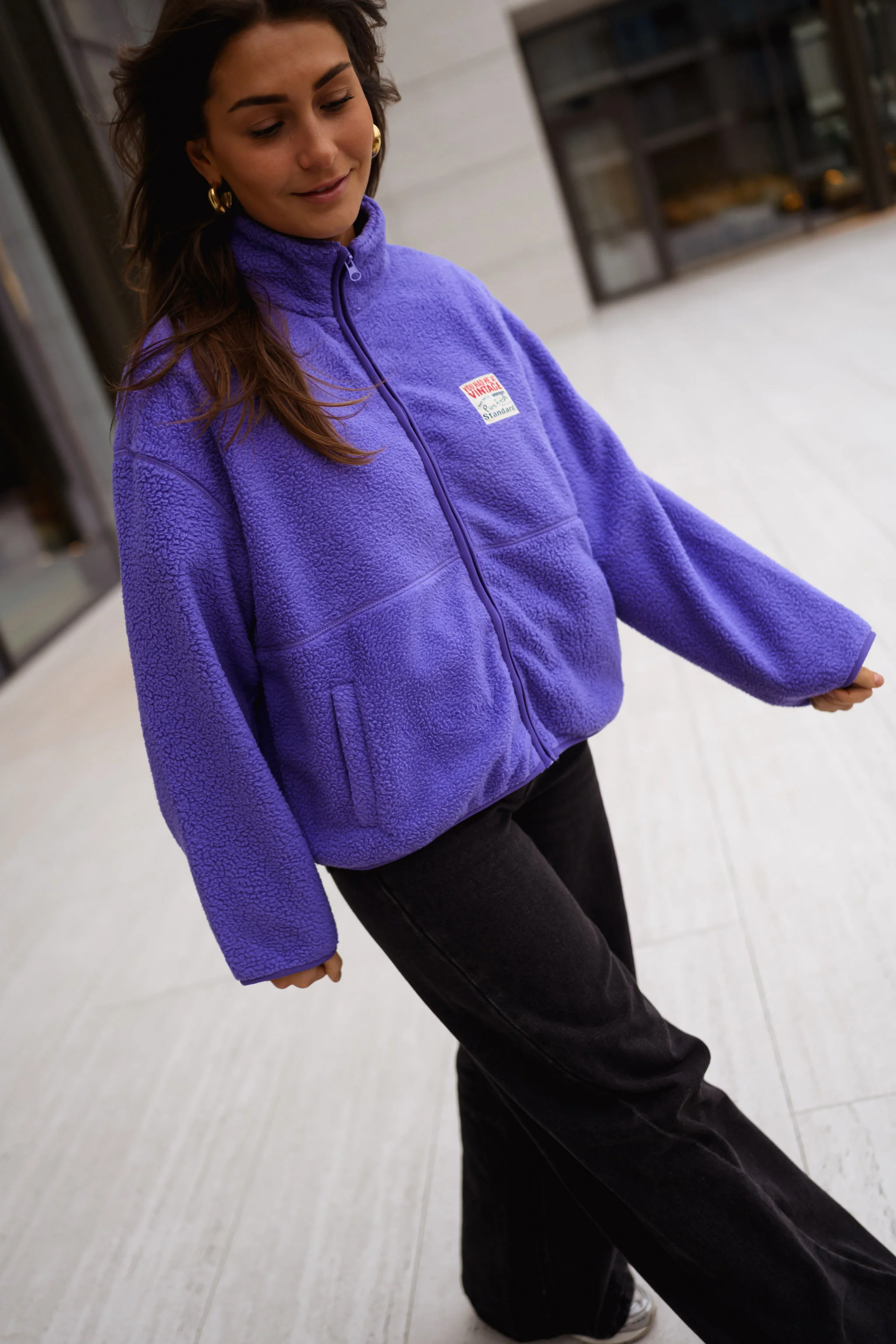 Gilet Polaire Sevan - mauve - Image 9