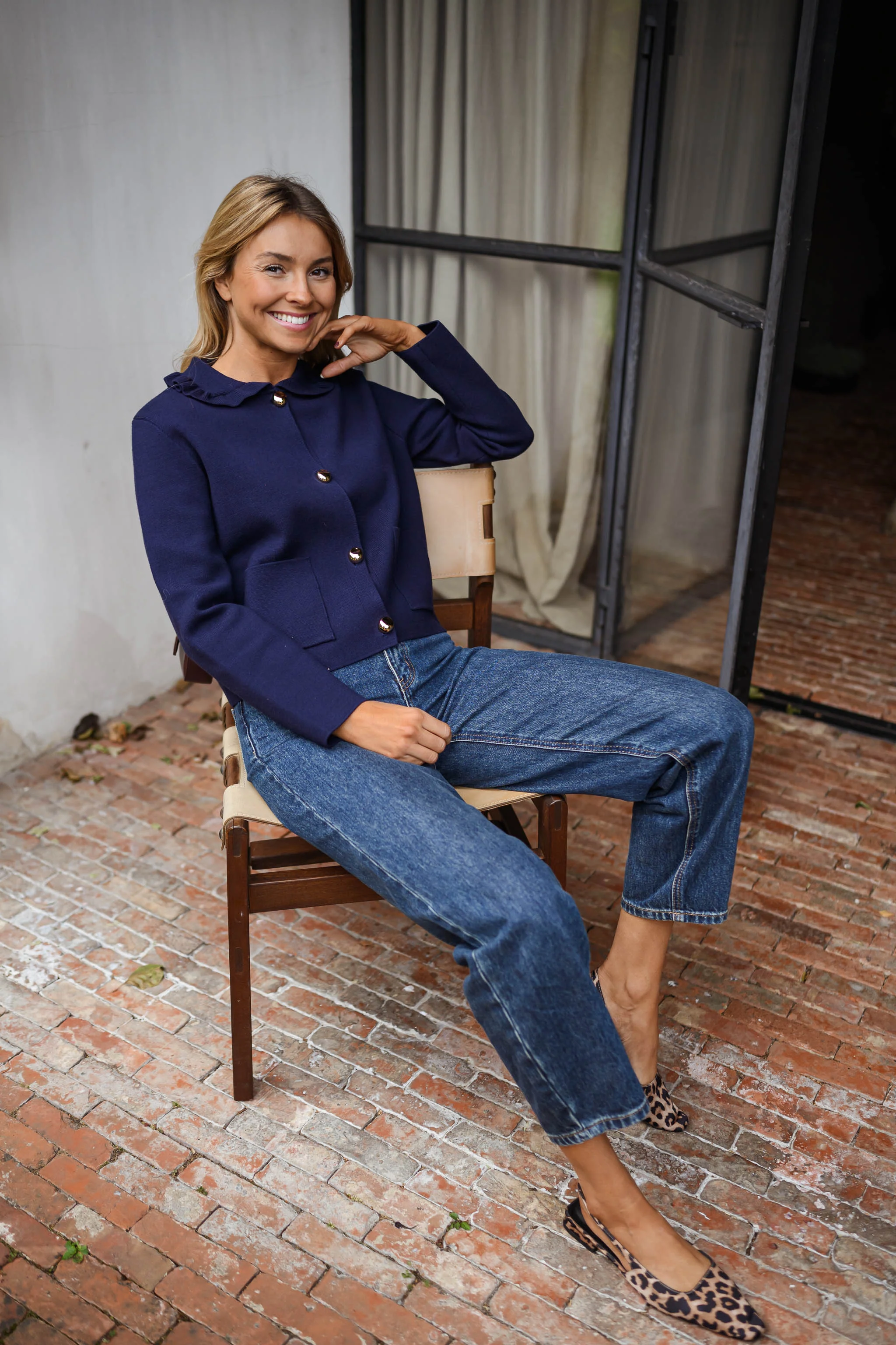Gilet Presly - bleu - Image 3
