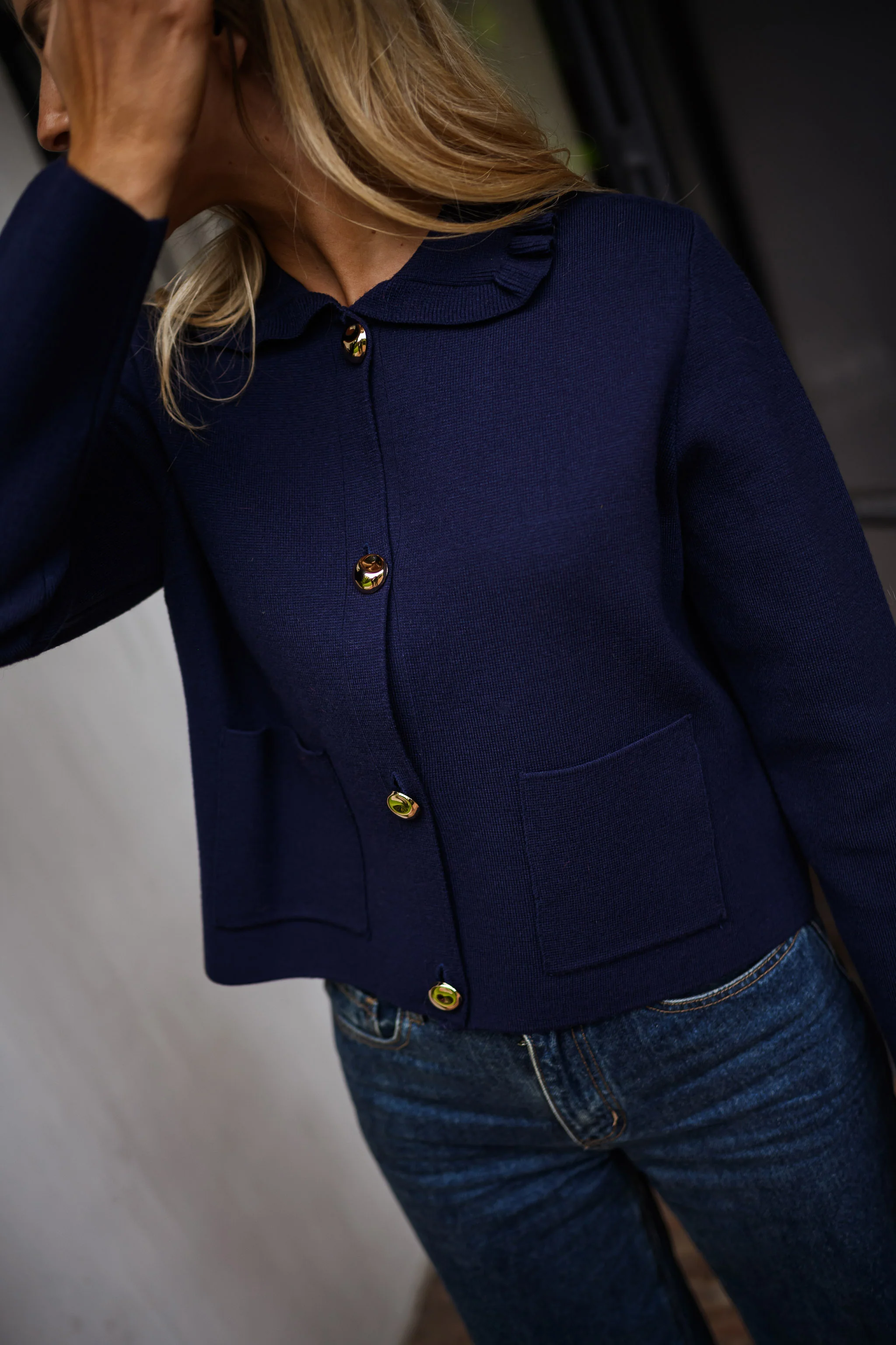 Gilet Presly - bleu - Image 4