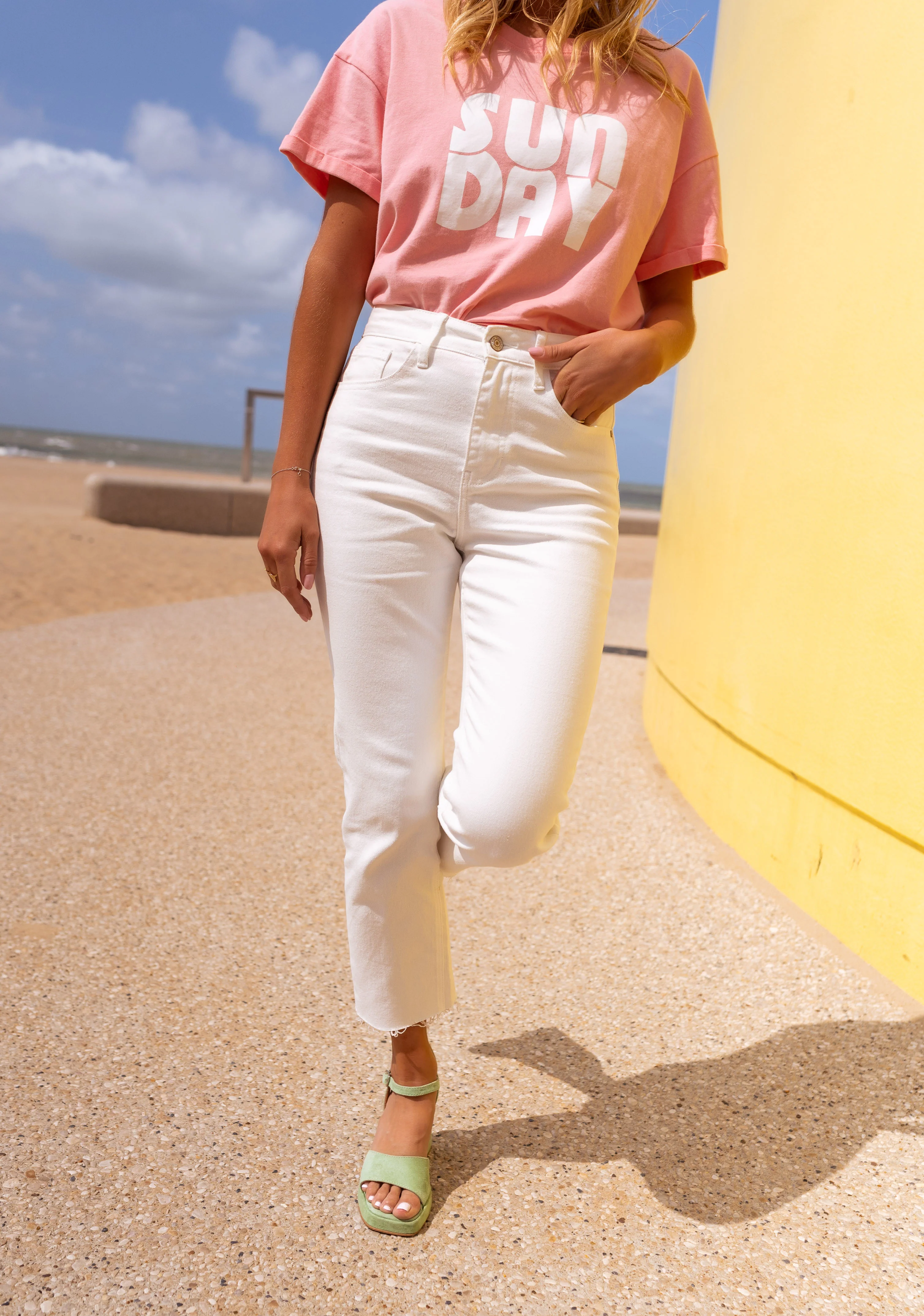 Jeans Baptiste - blanc - Image 10