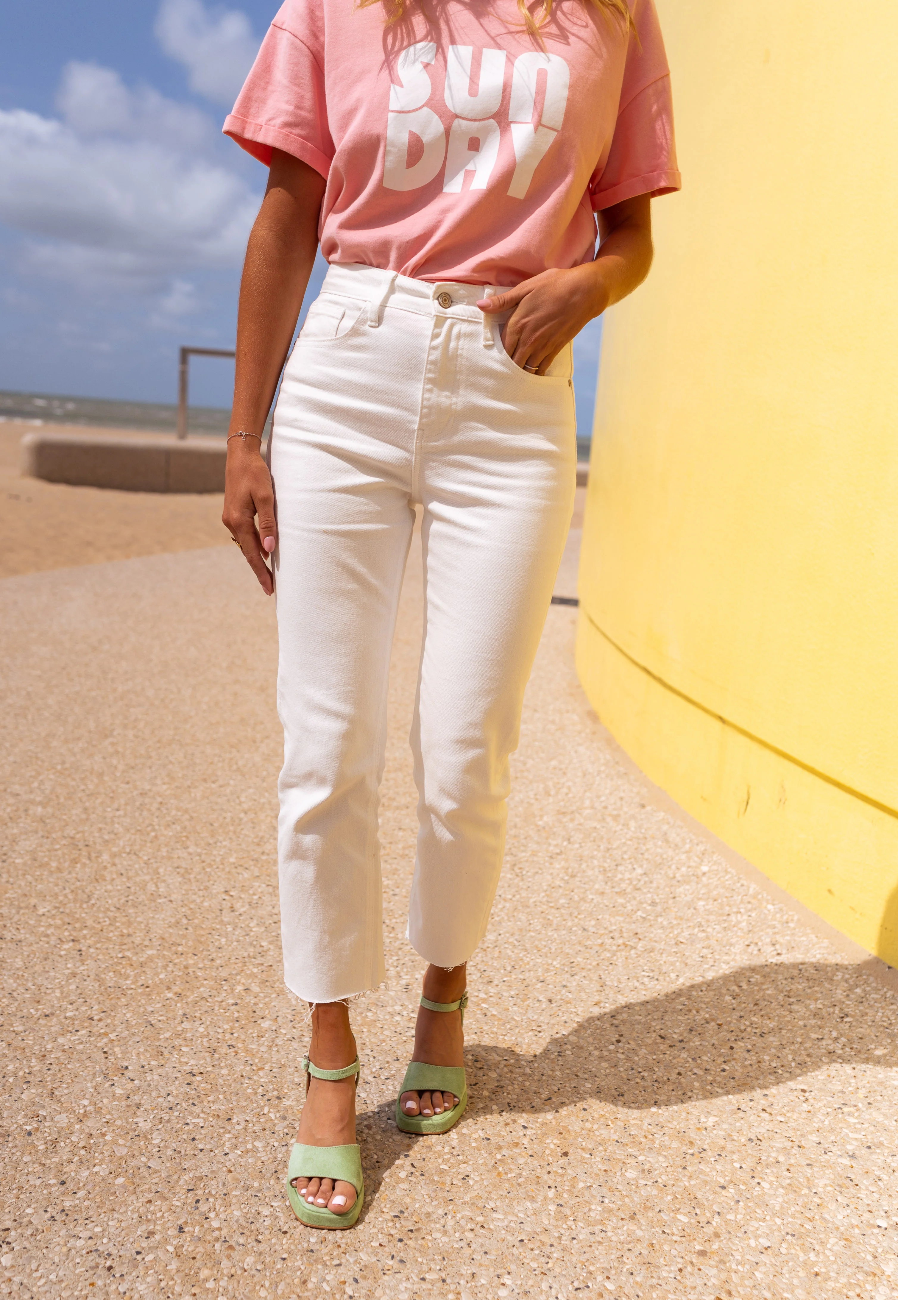 Jeans Baptiste - blanc - Image 9