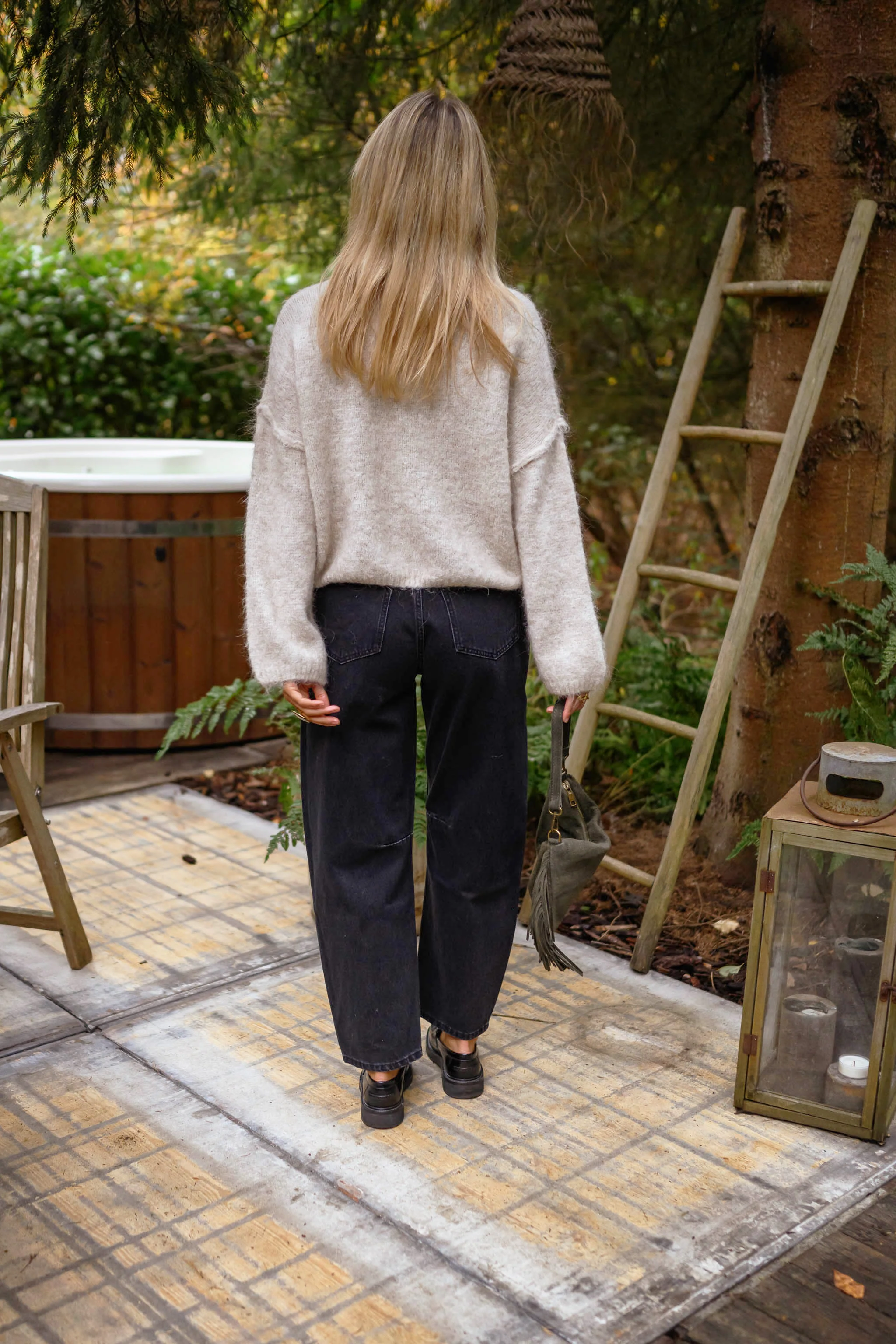 Jeans Brandy - gris foncé - Image 7