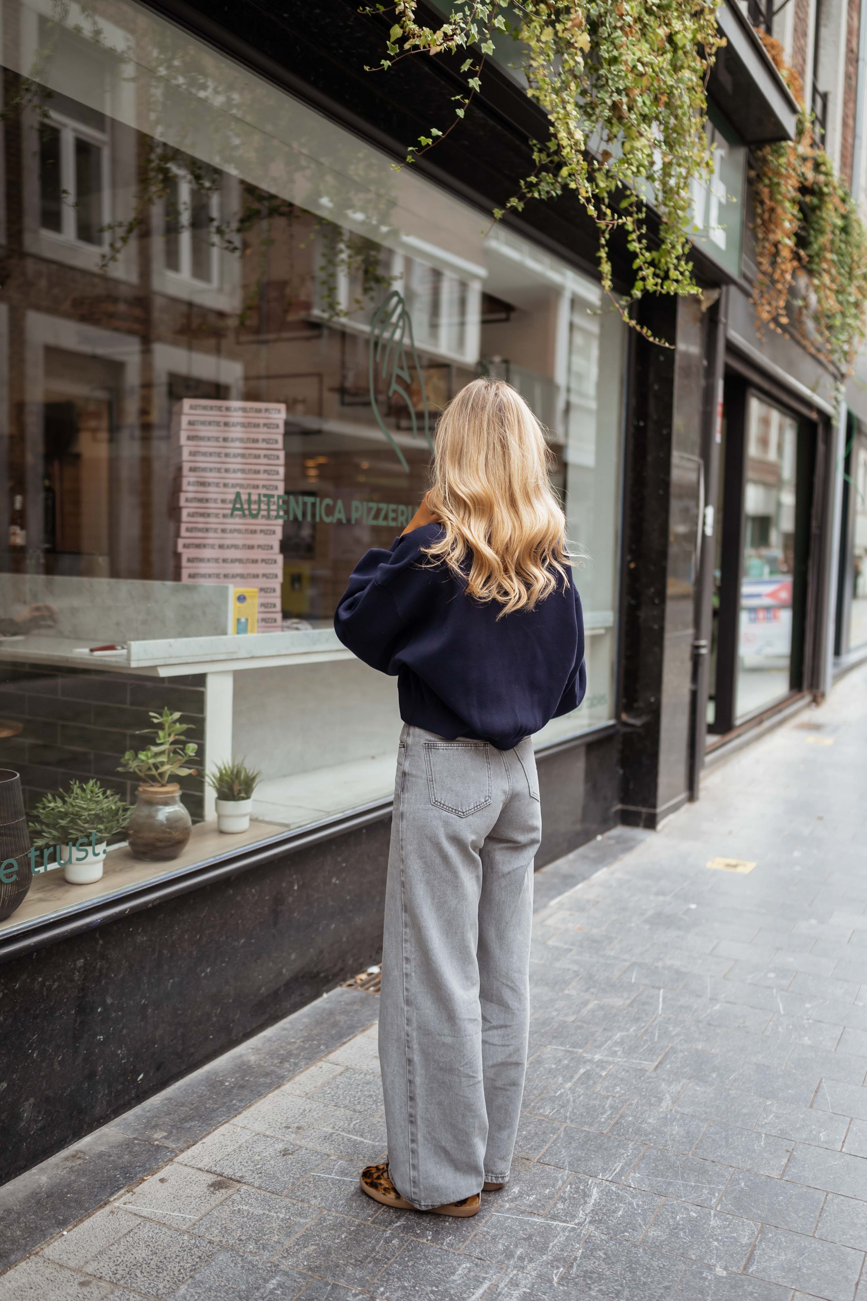 Jeans Célestine - gris clair - Image 3