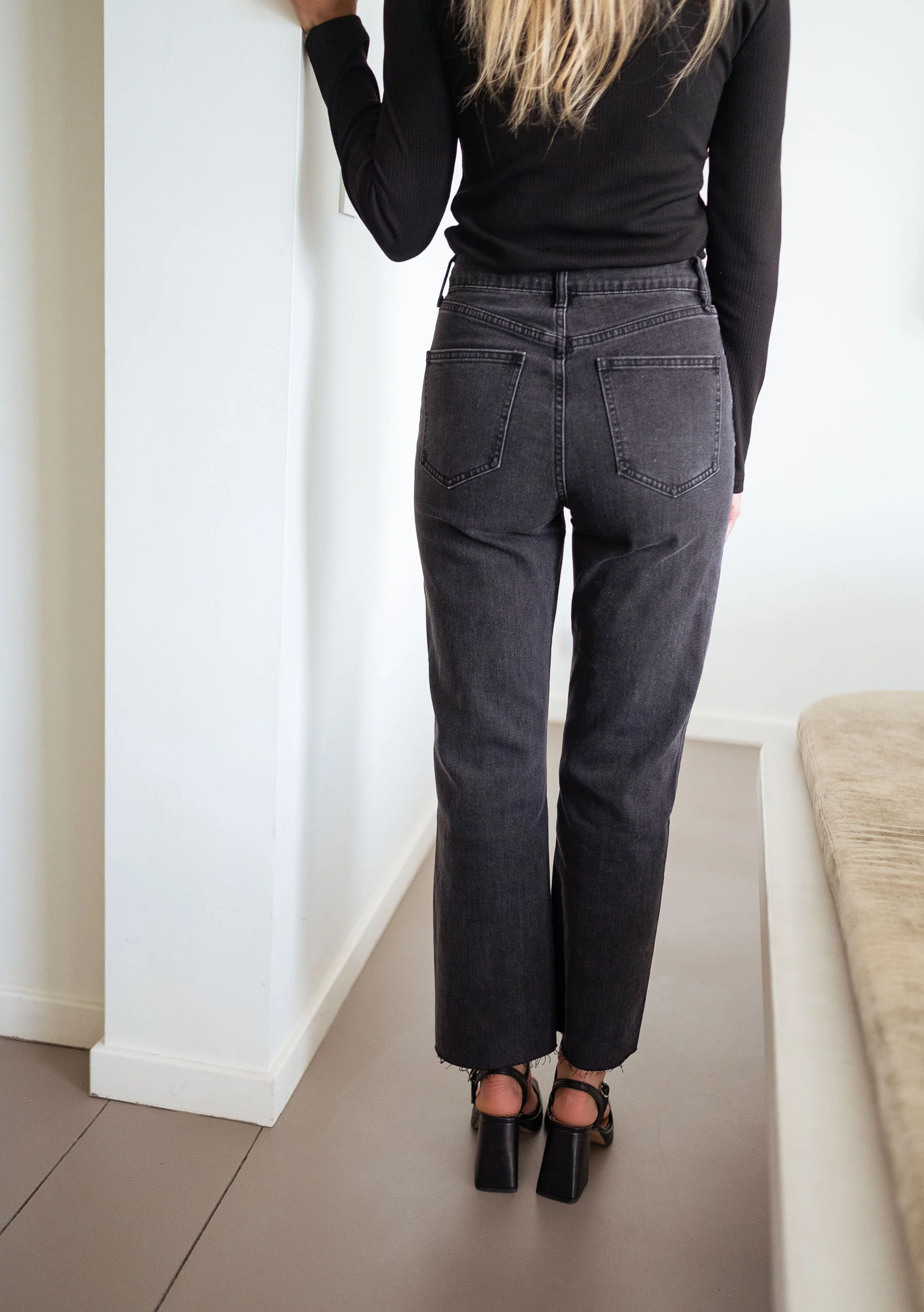 Jeans Frenchy - gris - Image 3