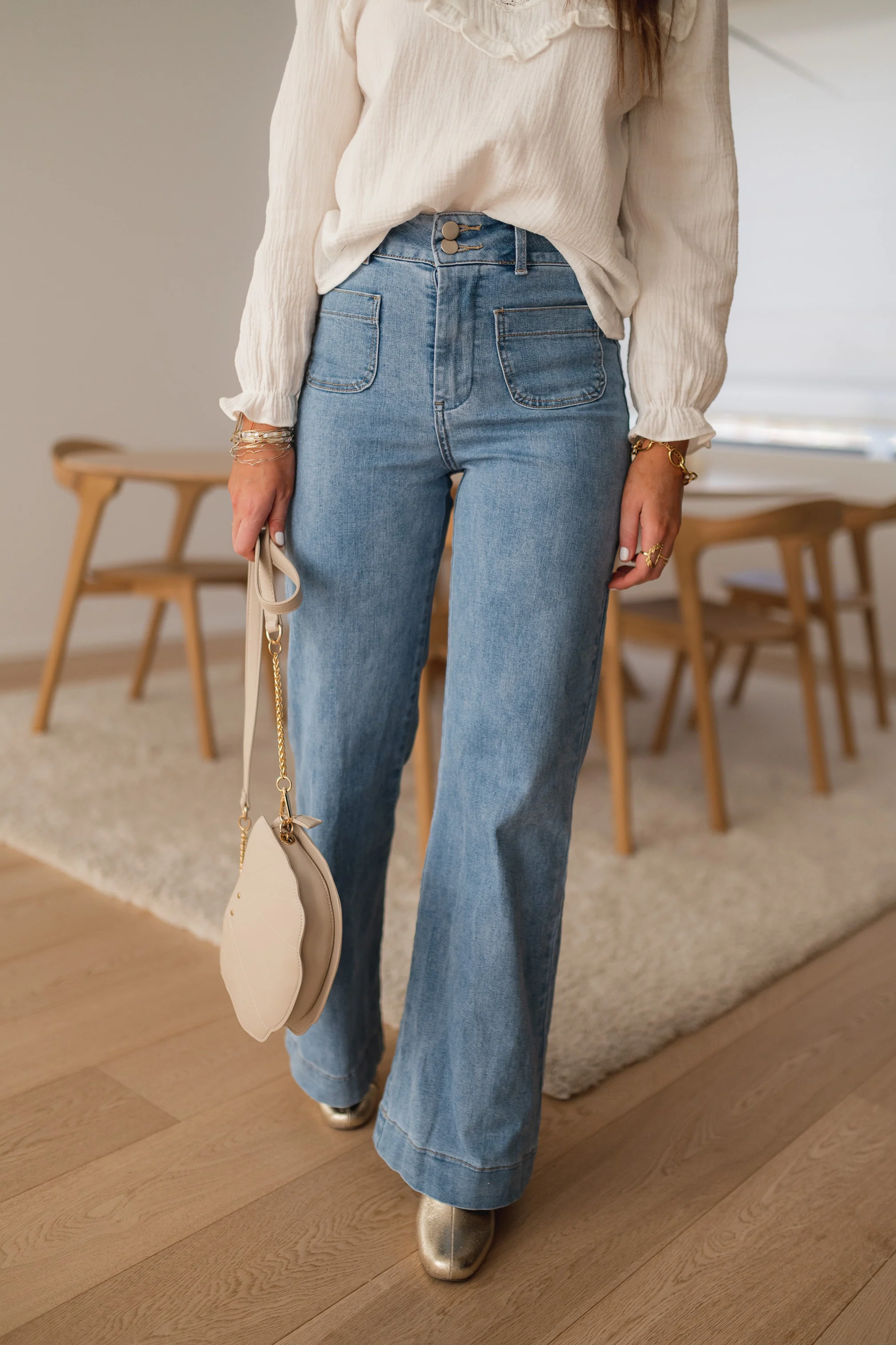 Jeans Hugues - bleu clair - Image 4