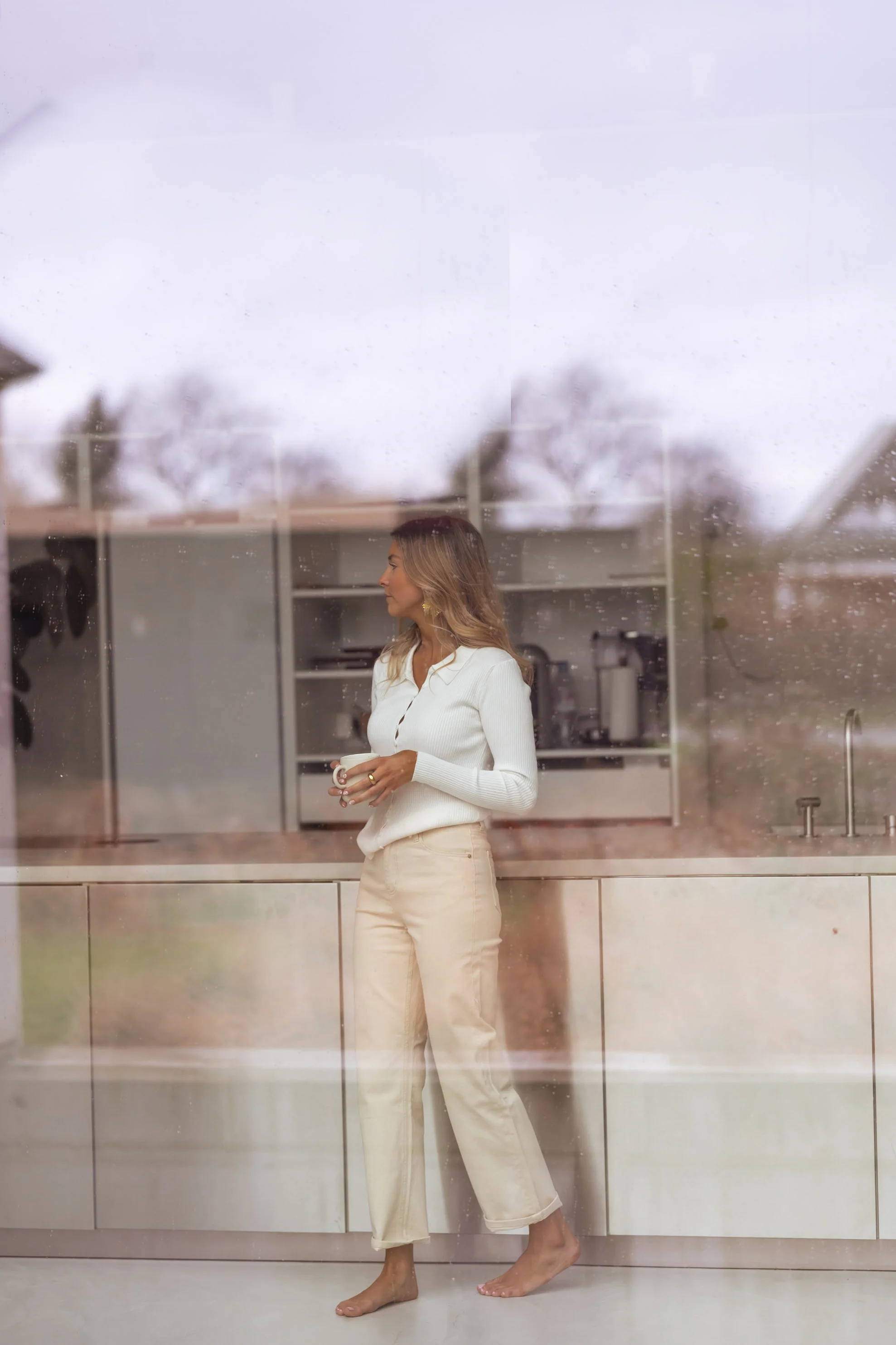 Jeans Solan - beige - Image 7