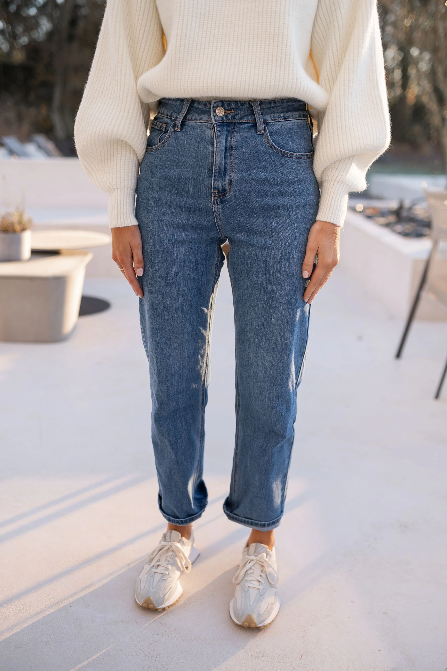 Jeans Solan - bleu moyen - Image 6