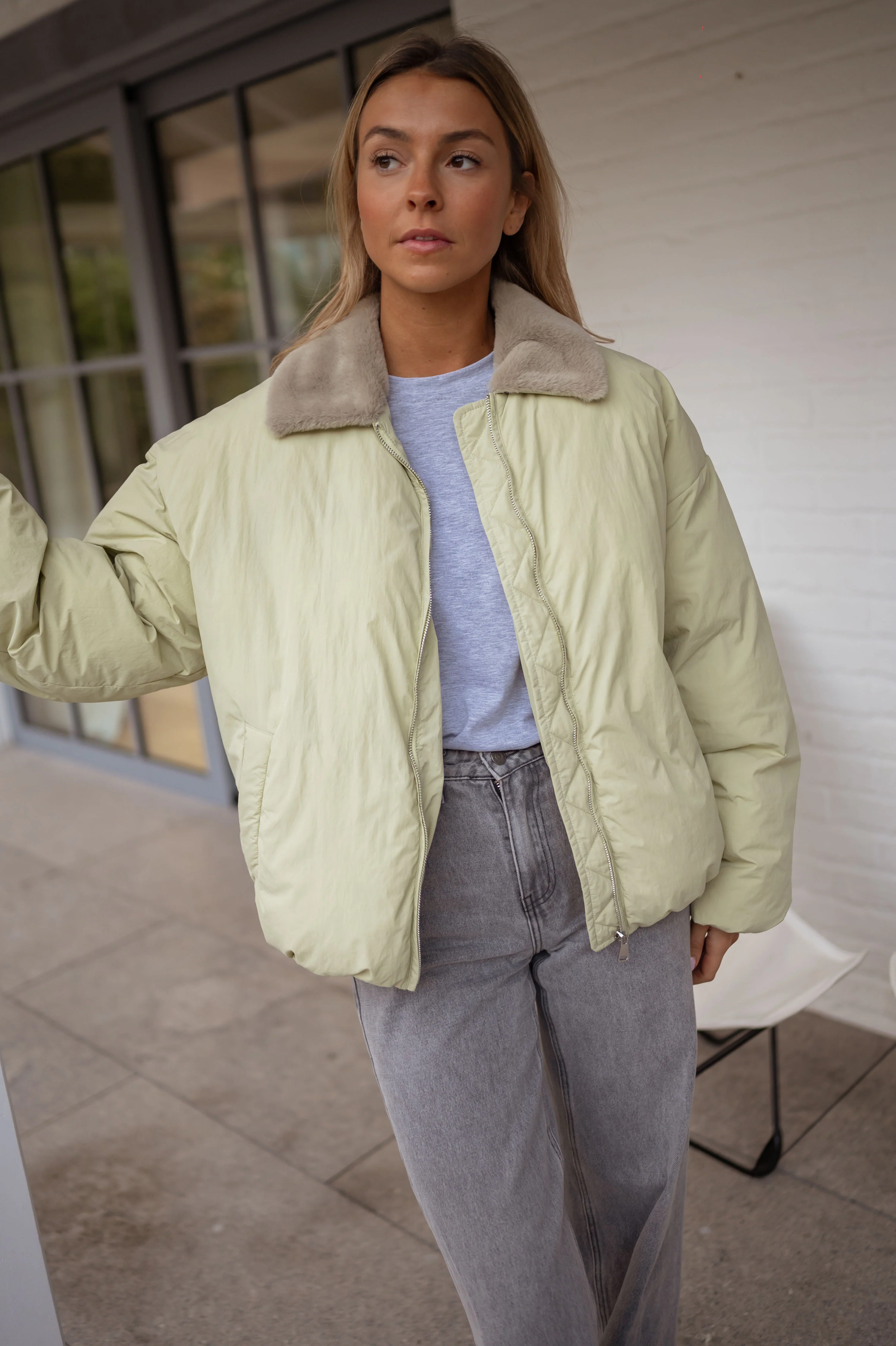 Manteau Amista - vert - Image 4