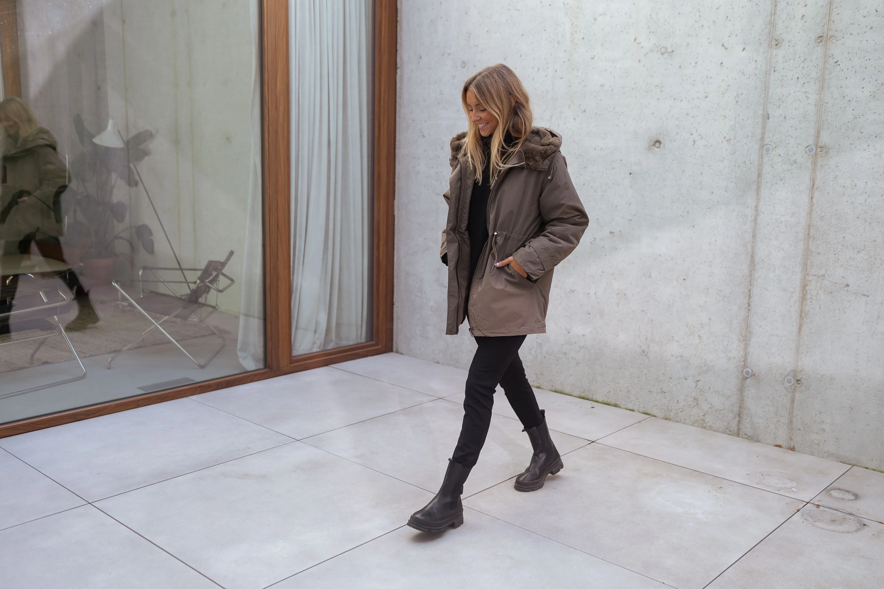 Manteau Clovis - kaki - Image 11